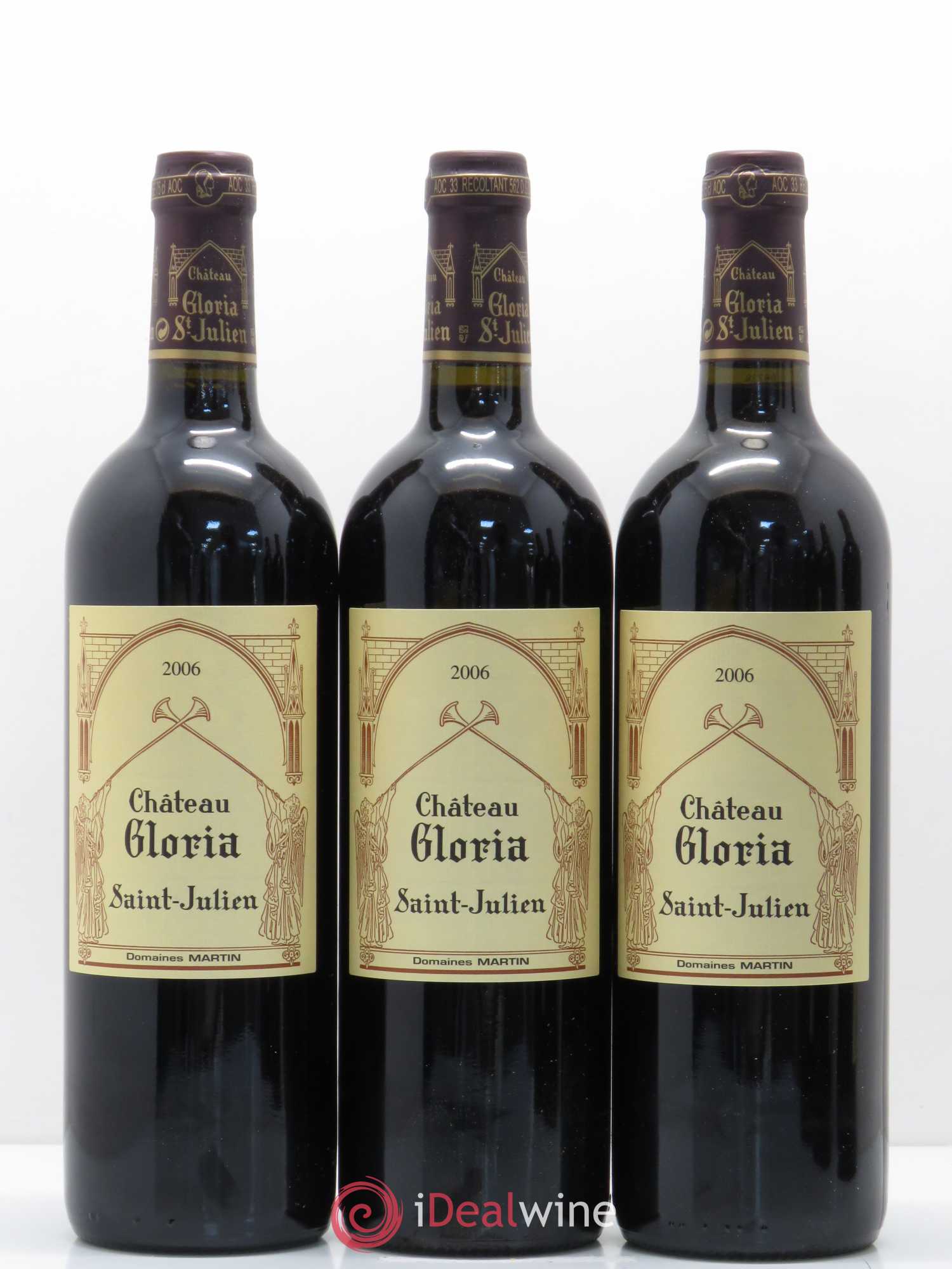 Château Gloria 2006 - Lot de 6 bouteilles - 1