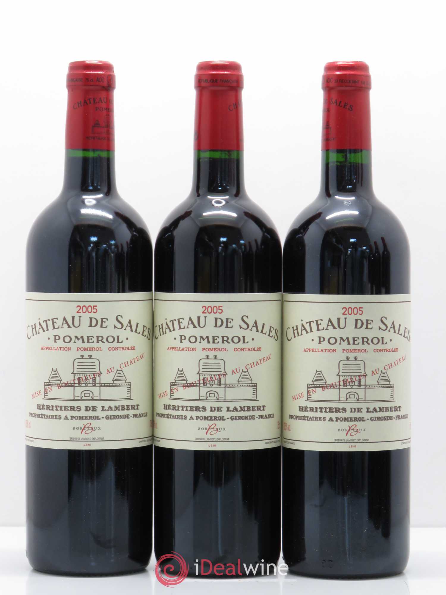 Château de Sales 2005 - Lot de 6 bouteilles - 1