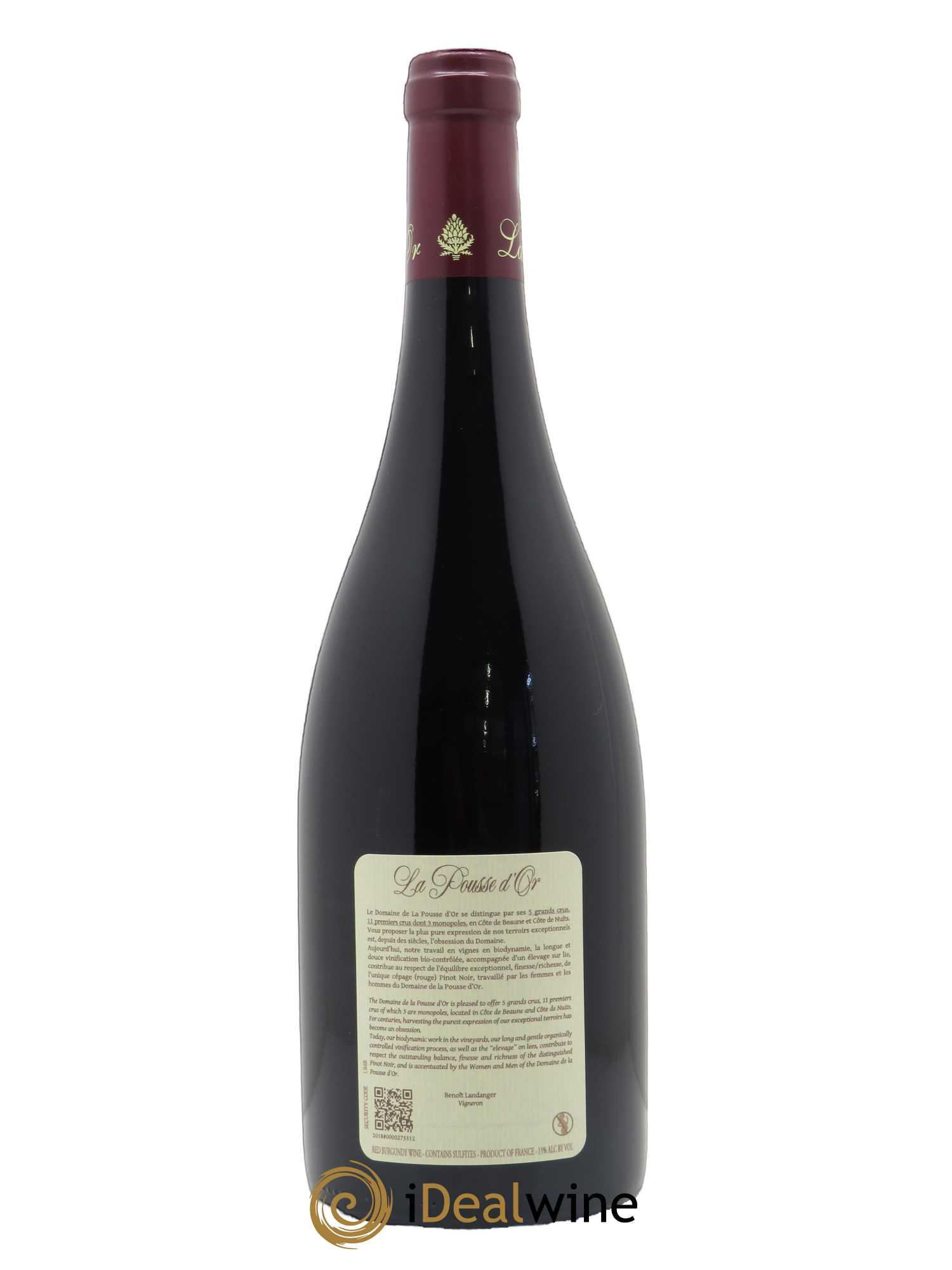 Chambolle-Musigny 1er Cru Les Charmes La Pousse d'Or (Domaine de) 2017 - Lotto di 1 bottiglia - 1