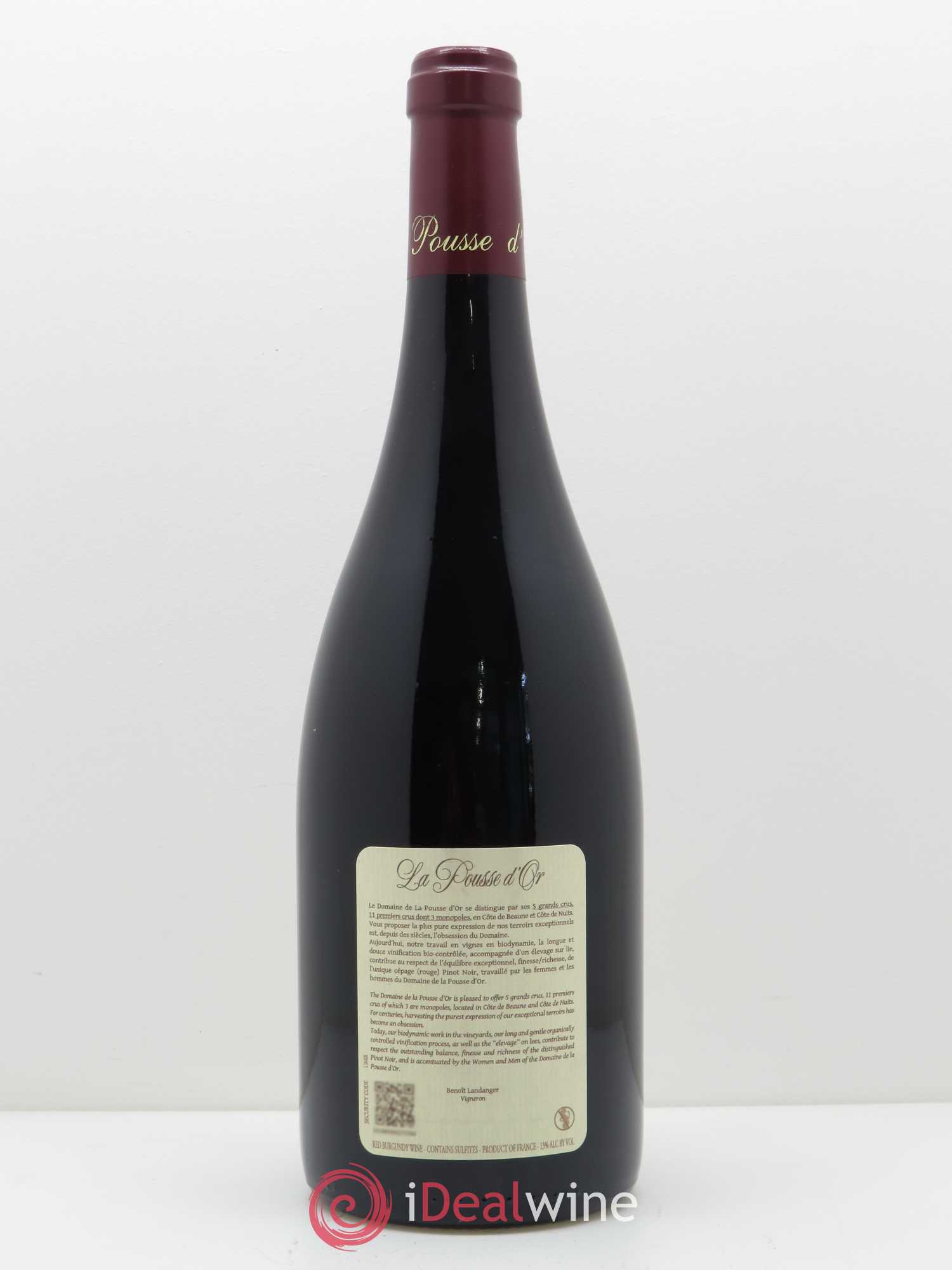 Bonnes-Mares Grand Cru La Pousse d'Or (Domaine de) 2017 - Lot de 1 bouteille - 1