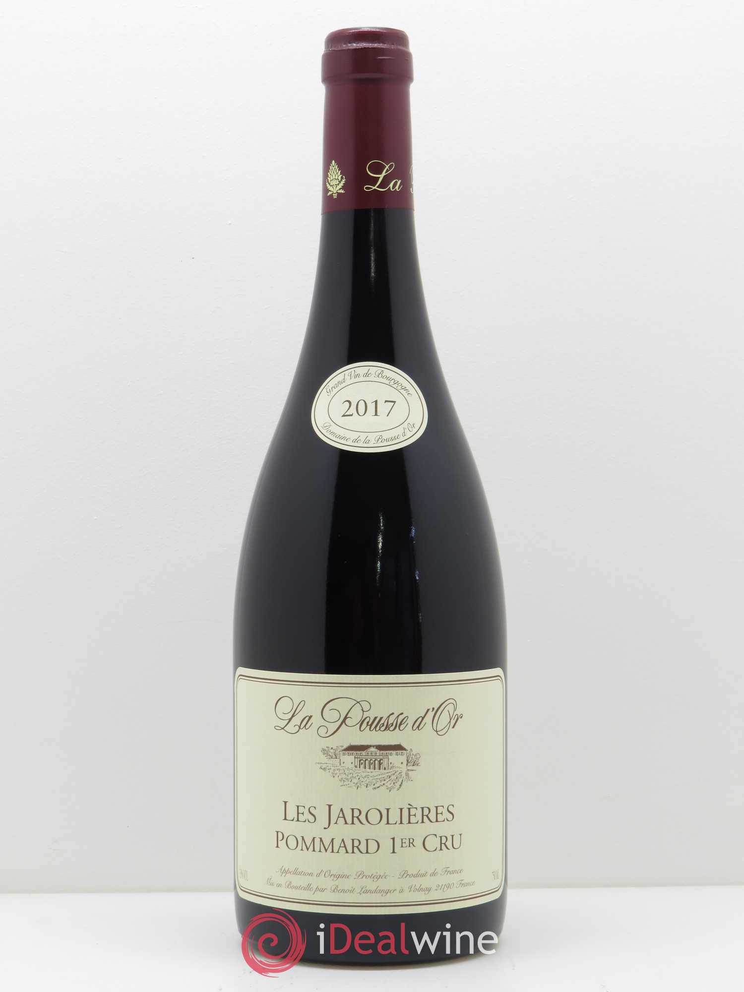 Pommard 1er Cru Les Jarollières La Pousse d'Or (Domaine de) 2017 - Lot de 1 bouteille - 0