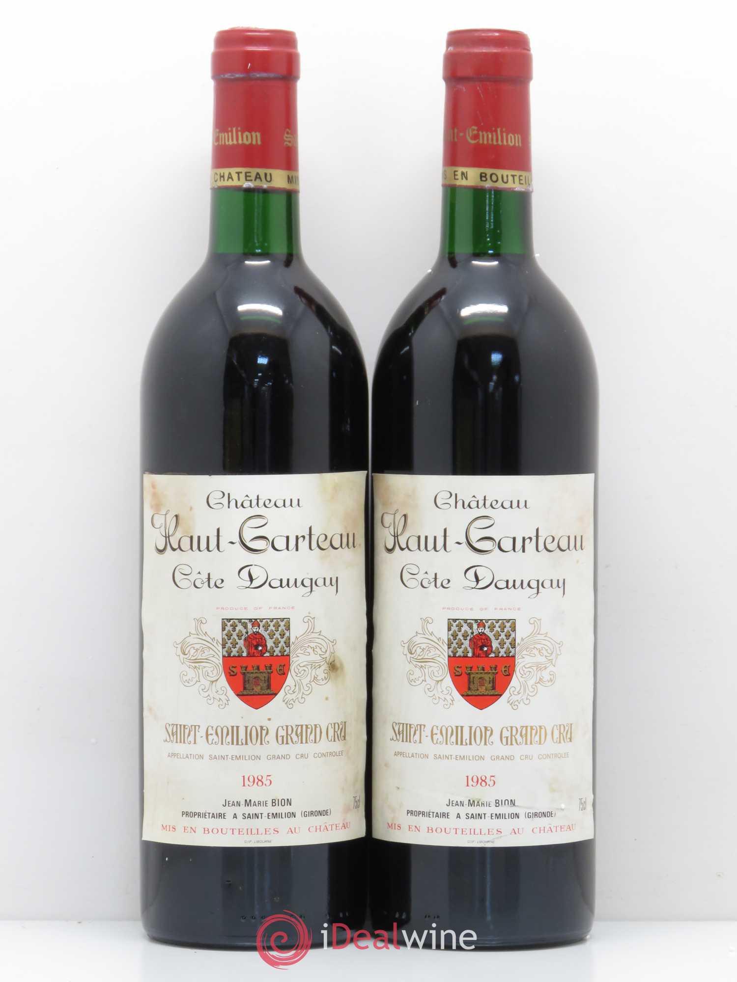 Saint-Émilion Grand Cru Côtes Daugay Château Haut-Carteau 1985 - Posten von 5 Flaschen - 2