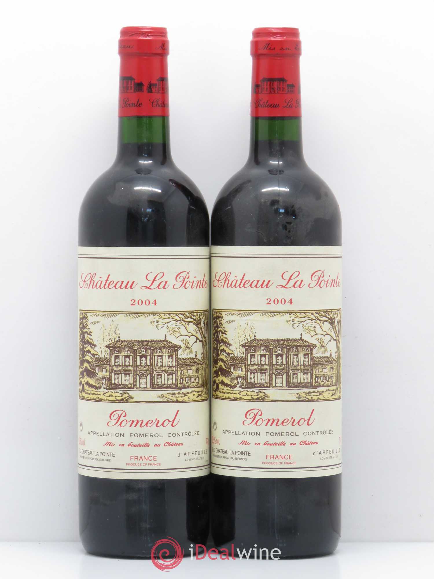 Château la Pointe 2004 - Lot de 2 bouteilles - 0