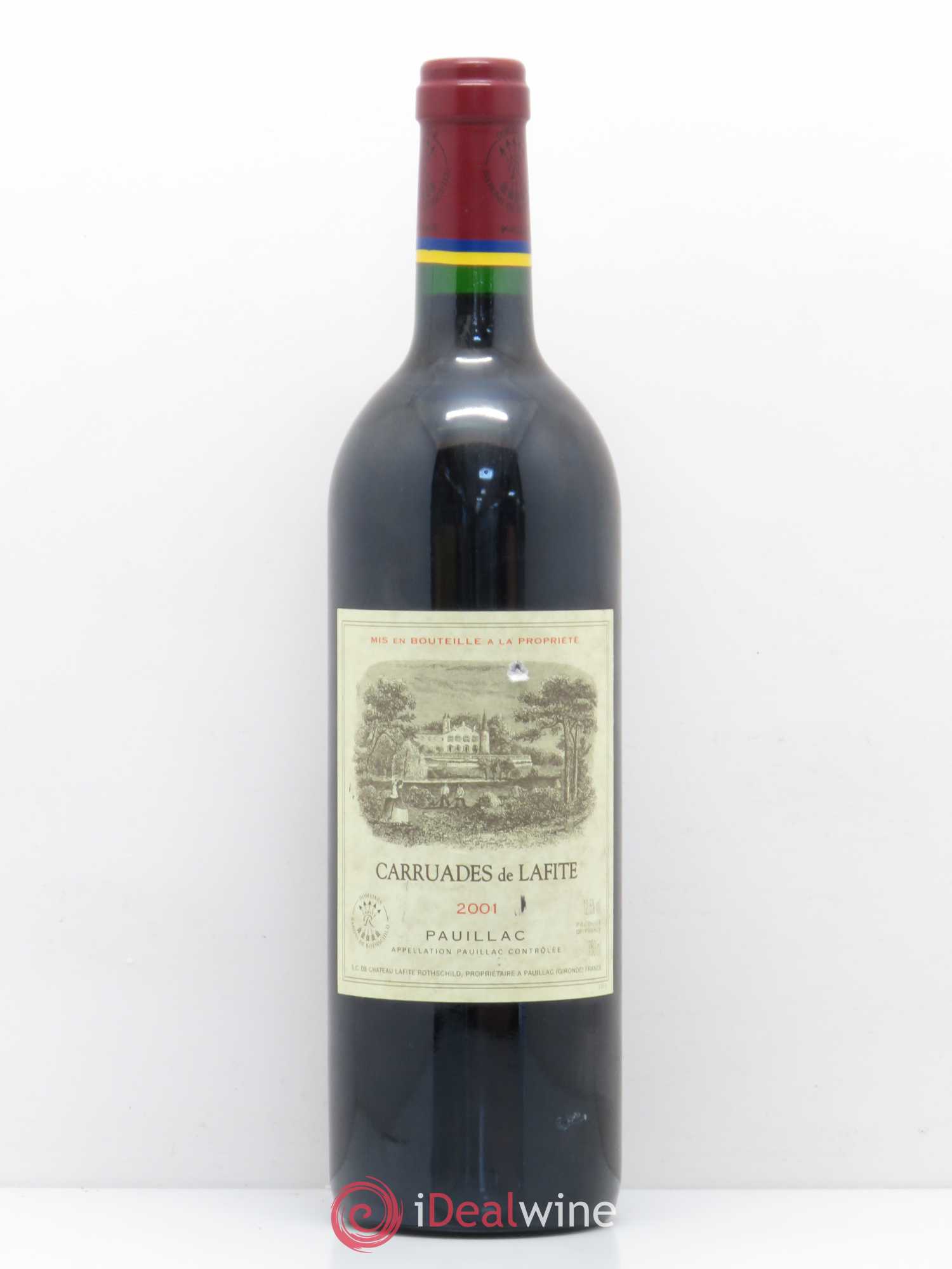 Carruades de Lafite Rothschild Second Vin 2001 - Lot de 1 bouteille - 0