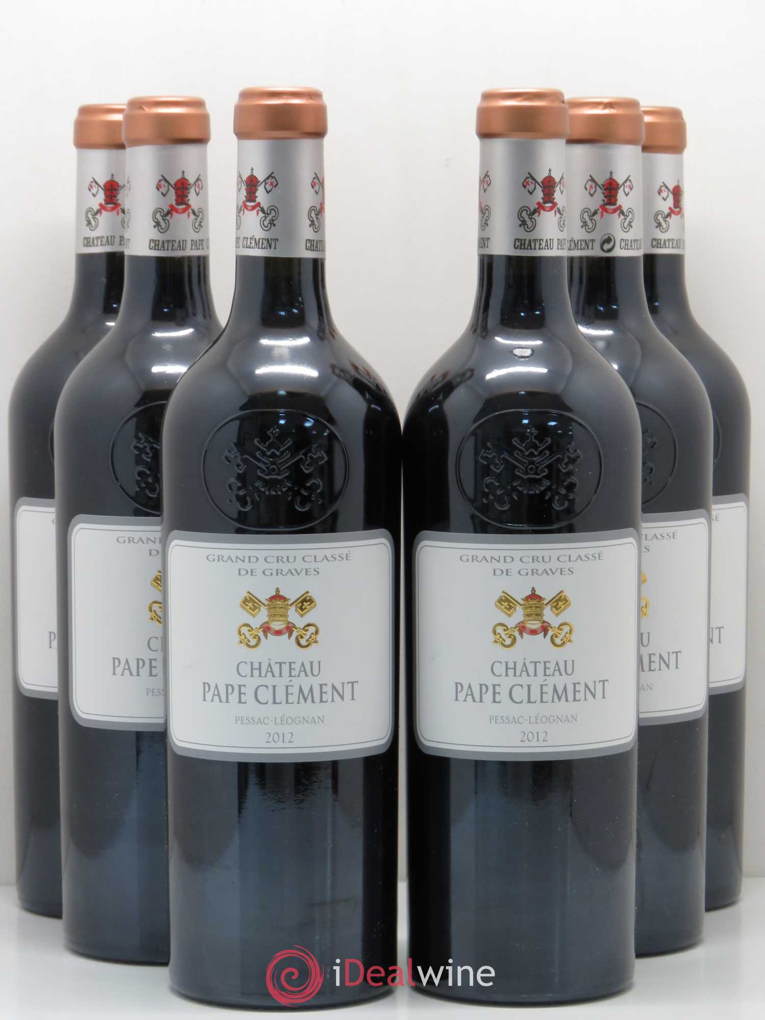 Château Pape Clément Cru Classé de Graves 2012 - Lot de 6 bouteilles - 0