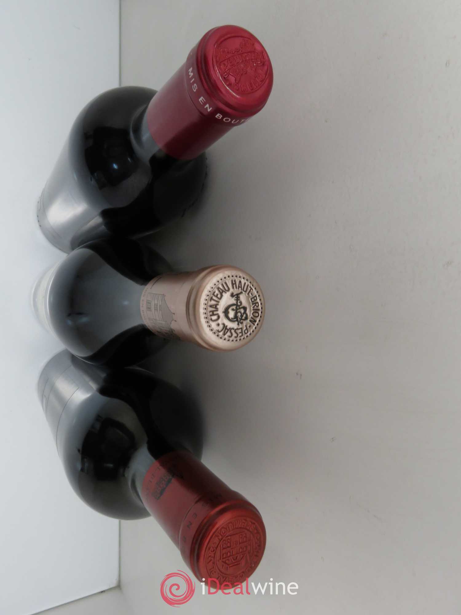 Caisse Duclot collection Mondrian (1 Petrus - 1 Mouton Rothschild - 1 Lafite Rothschild - 1 La Mission Haut Brion - 1 Haut Brion - 1 Margaux - 1 Cheval blanc) 2012 - Posten von 1 Flasche - 7