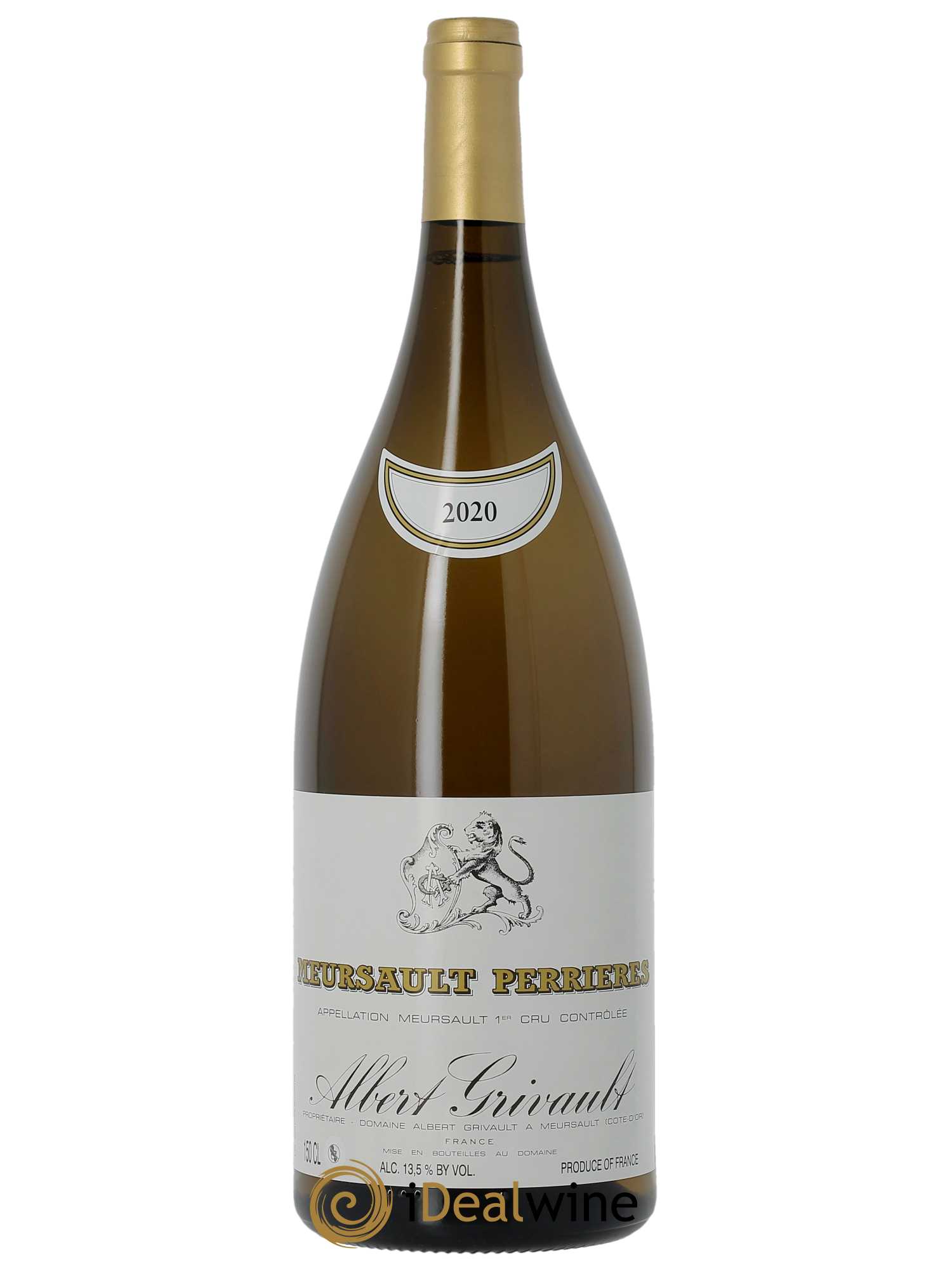 Meursault 1er Cru Perrières Albert Grivault 2020 - Lot de 1 magnum - 0