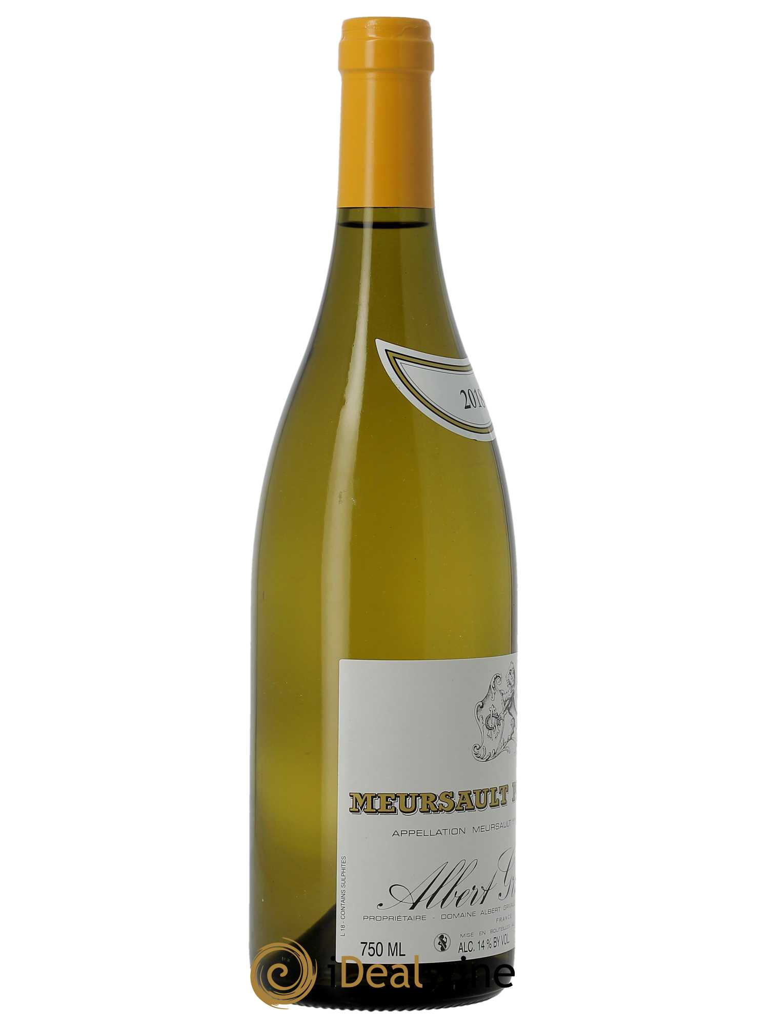 Meursault 1er Cru Perrières Albert Grivault 2018 - Lot de 1 bouteille - 1
