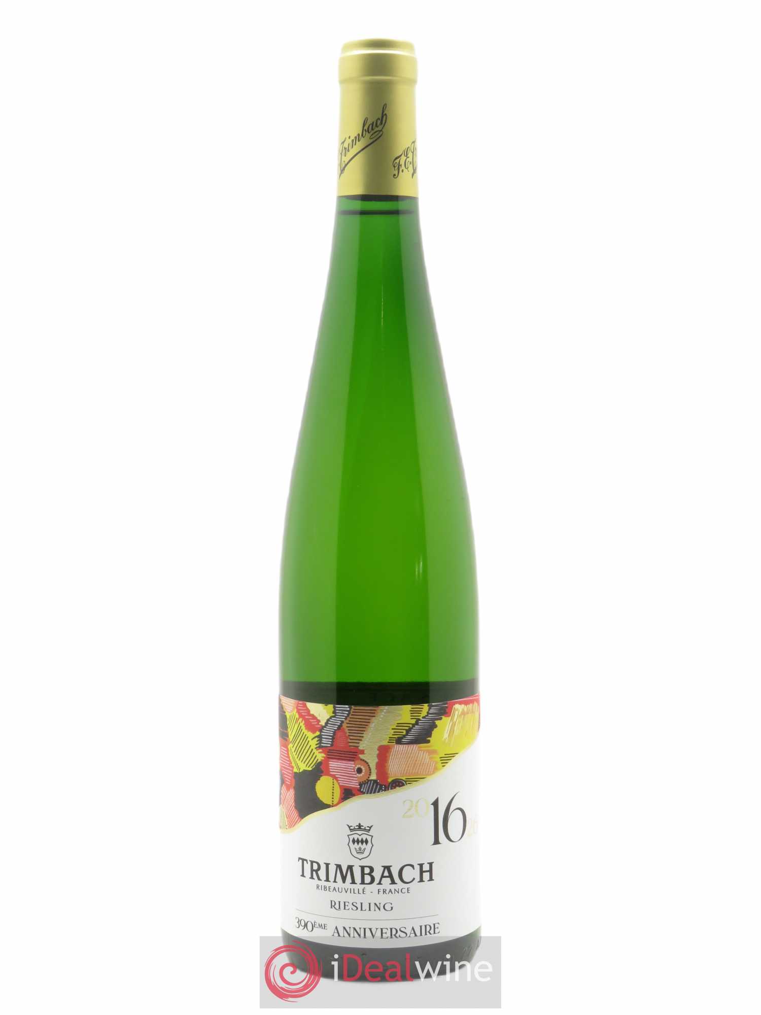 Alsace Riesling 390ème anniversaire Trimbach (Domaine) 2016 - Lot de 1 bouteille - 0