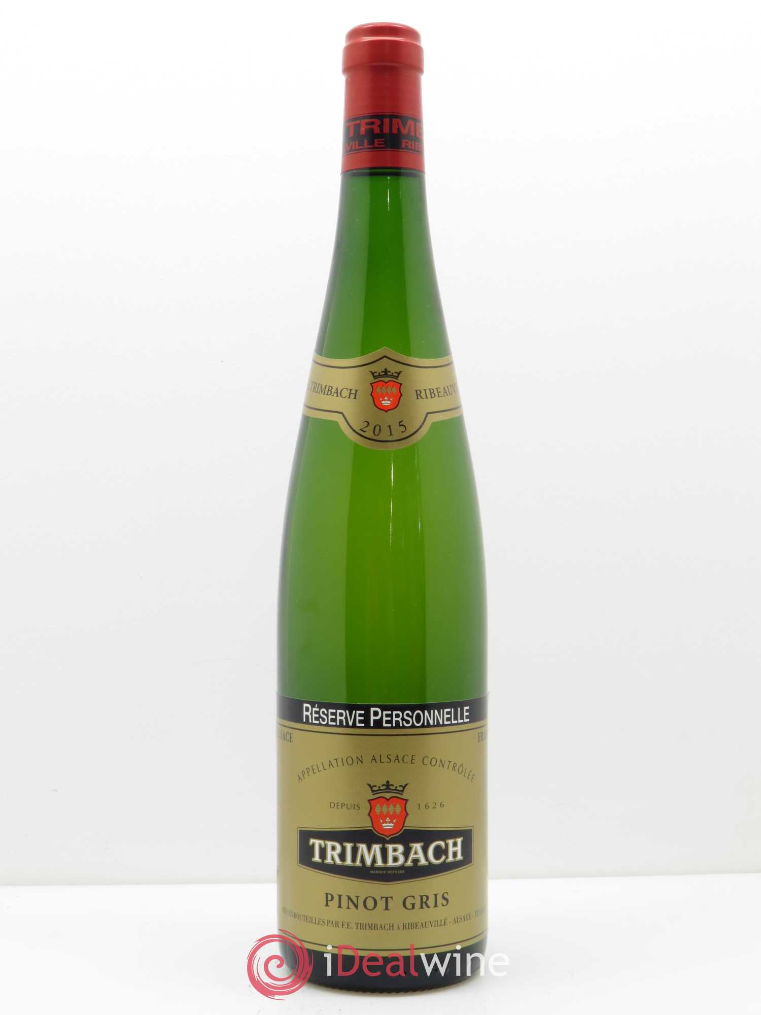 Alsace Pinot Gris Réserve Personnelle Trimbach (Domaine) 2015 - Lot de 1 bouteille - 0