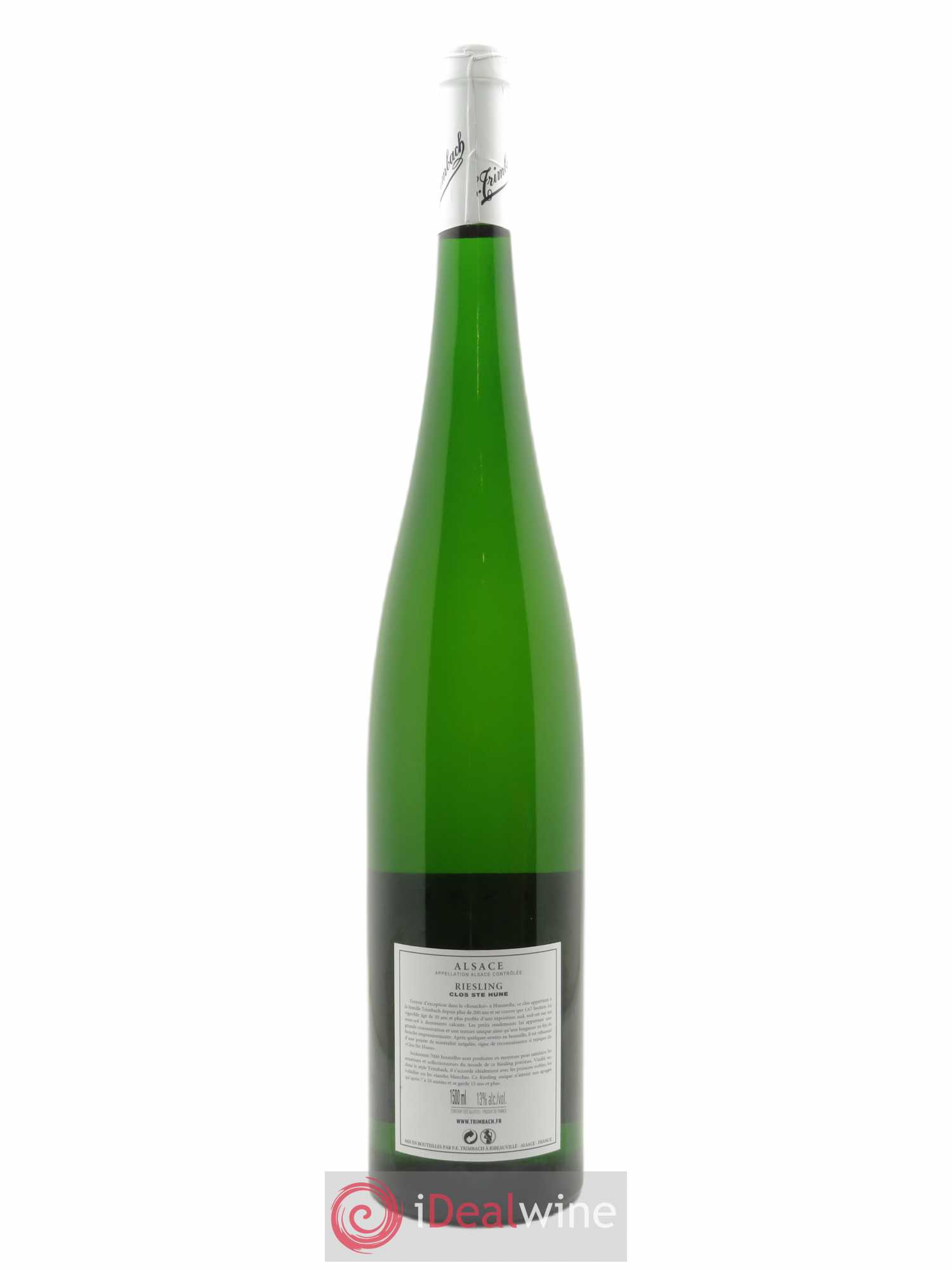 Alsace Riesling Clos Sainte-Hune Trimbach (Domaine) 2016 - Posten von 1 Magnum - 2