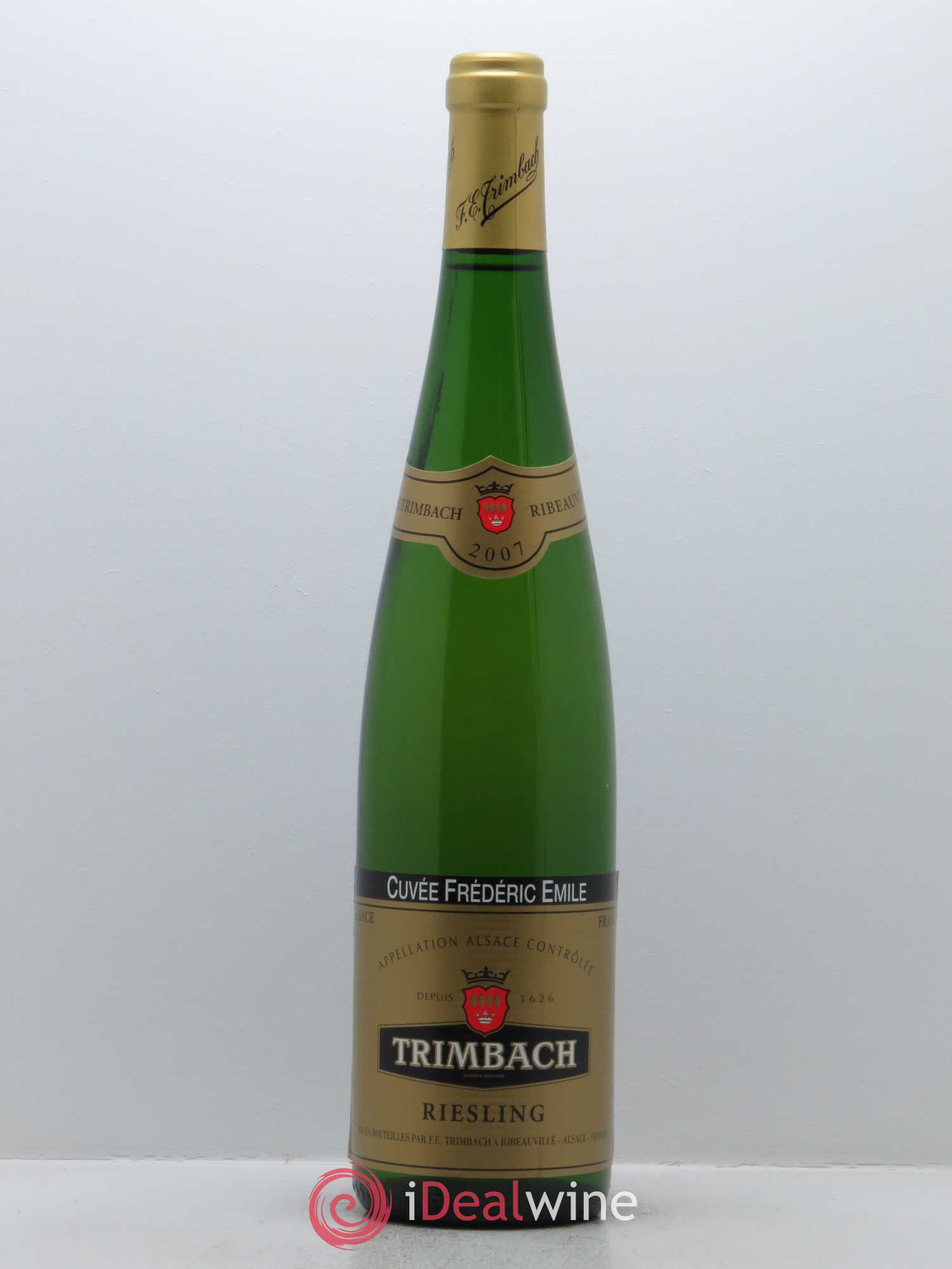 Alsace Riesling Cuvée Frédéric Emile Trimbach (Domaine) 2007 - Lot de 1 bouteille - 0