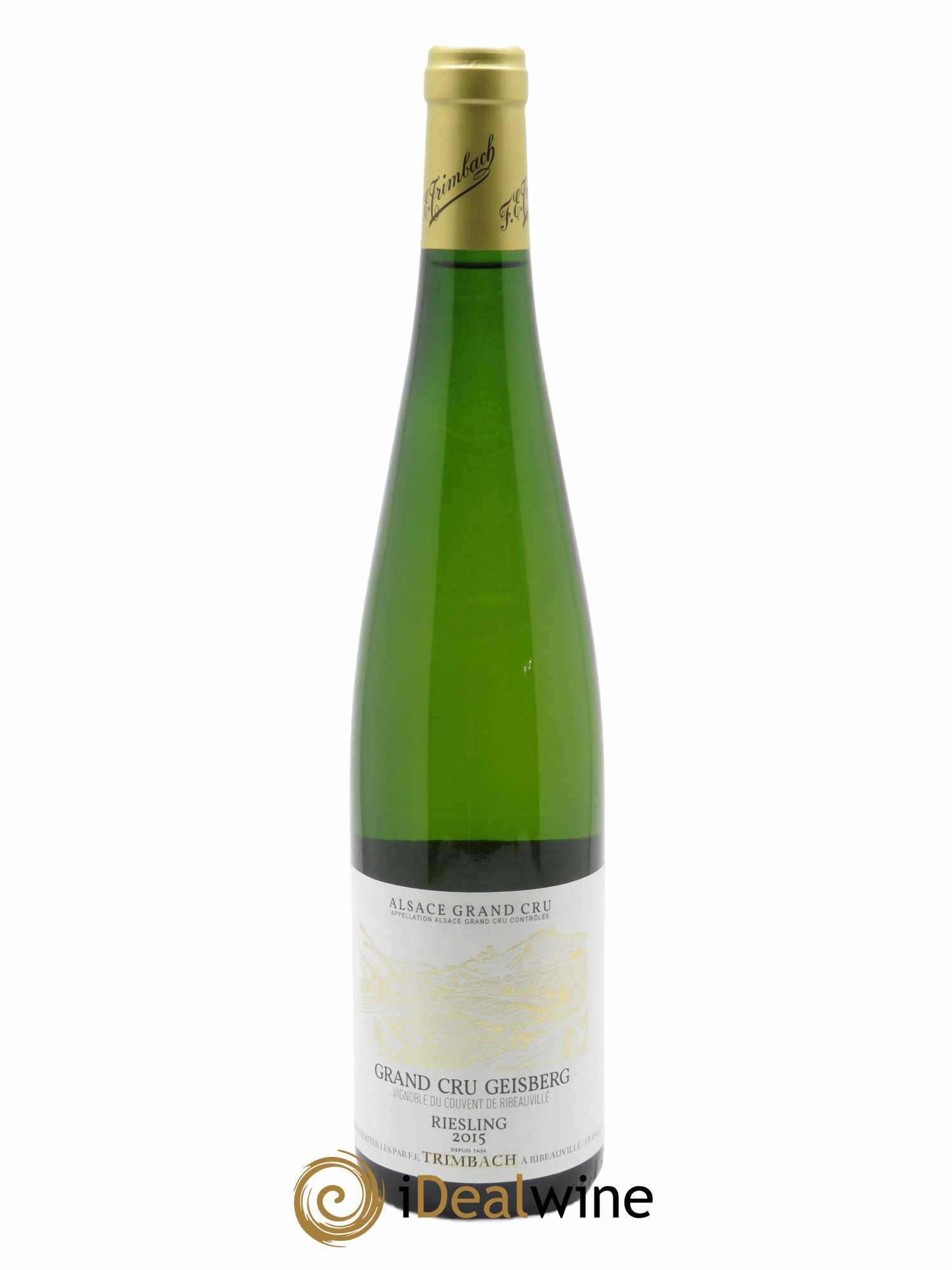Alsace Riesling Grand Cru Geisberg Trimbach (Domaine) 2015 - Lot of 1 bottle - 0