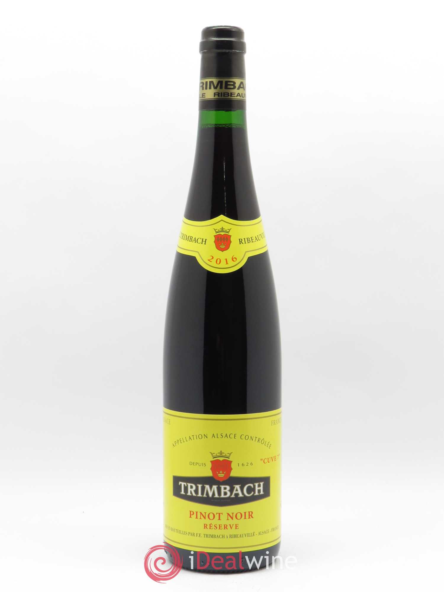 Alsace Pinot Noir Réserve Cuve 7 Trimbach (Domaine) 2016 - Lot de 1 bouteille - 0