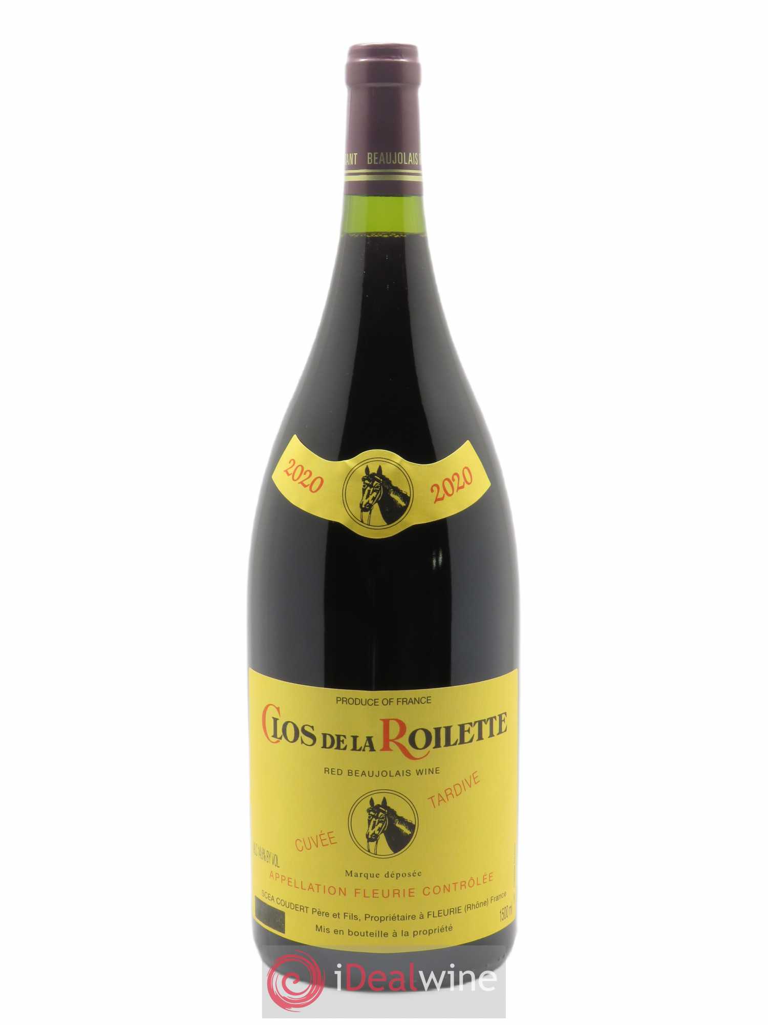 Fleurie Cuvée Tardive Clos de la Roilette 2020 - Lot de 1 magnum - 0