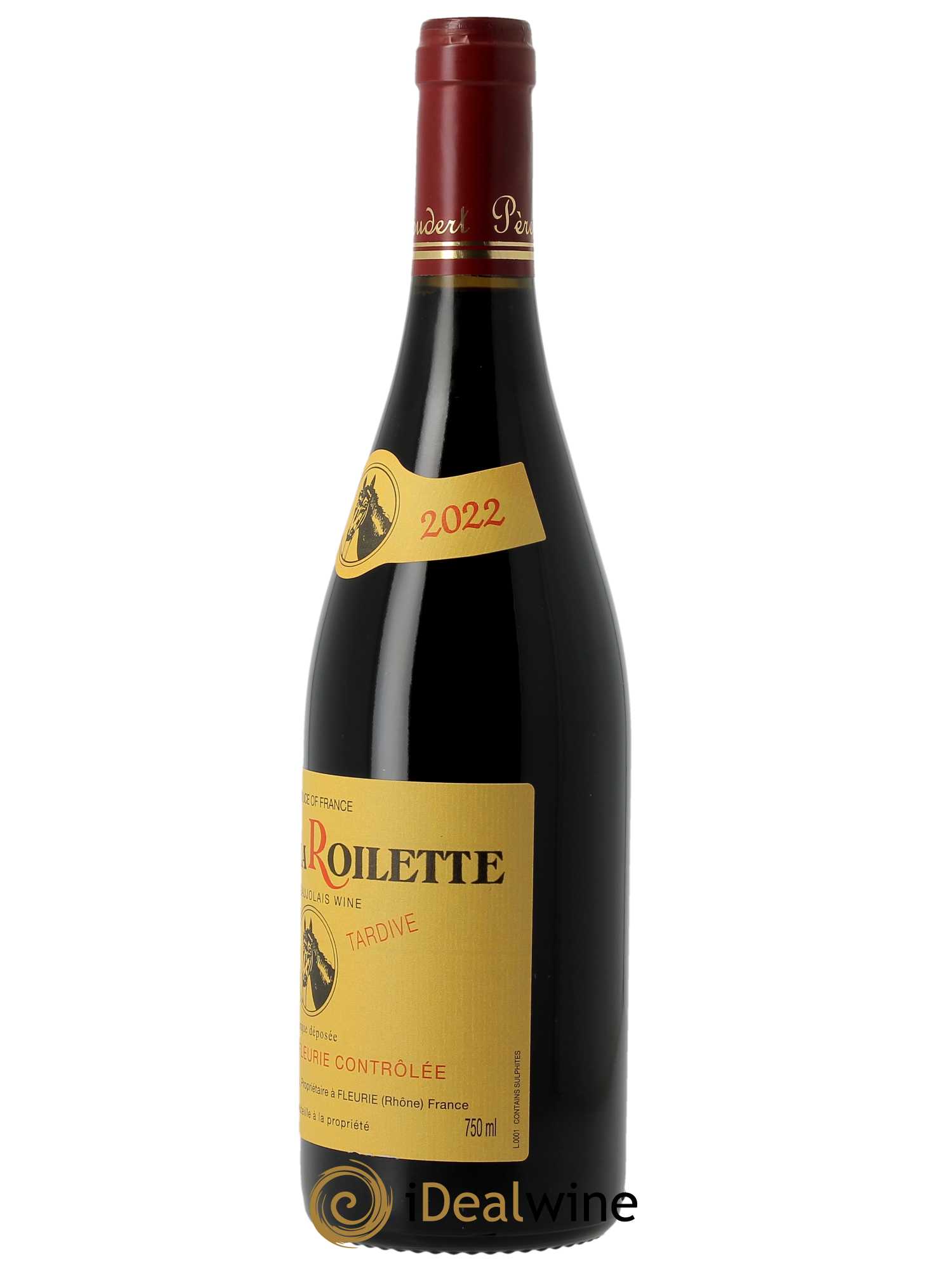Fleurie Cuvée Tardive Clos de la Roilette 2022 - Lot de 1 bouteille - 2