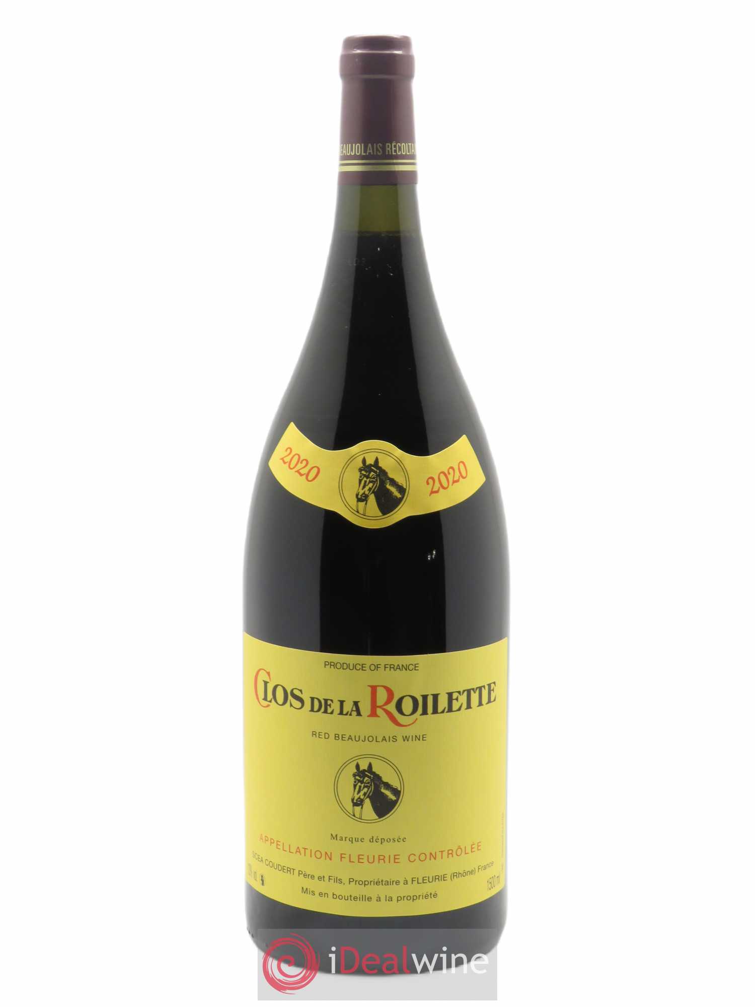 Fleurie Clos de la Roilette 2020 - Lot of 1 magnum - 0