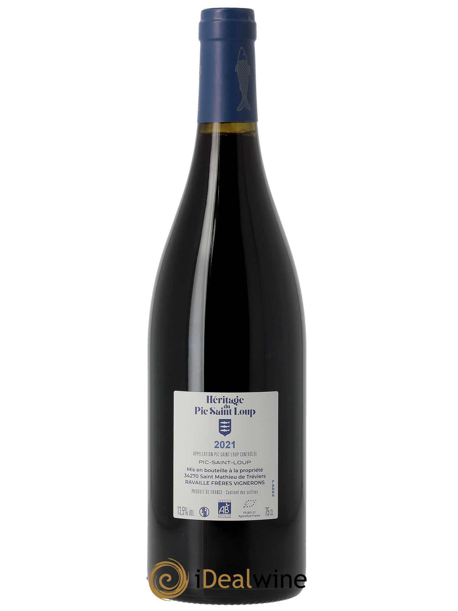 Pic Saint-Loup Héritage du Pic Saint-Loup (anciennement Ermitage) Tour de Pierres 2021 - Lot of 1 bottle - 1