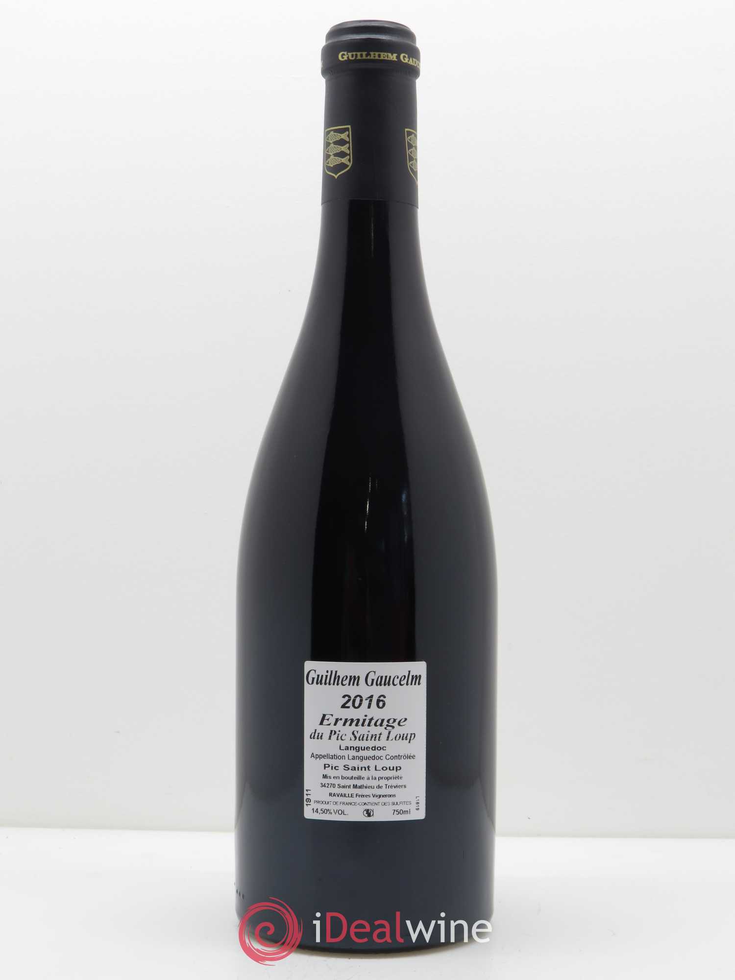 Pic Saint-Loup Héritage du Pic Saint-Loup (anciennement Ermitage) Guilhem Gaucelm 2016 - Lot de 1 bouteille - 1