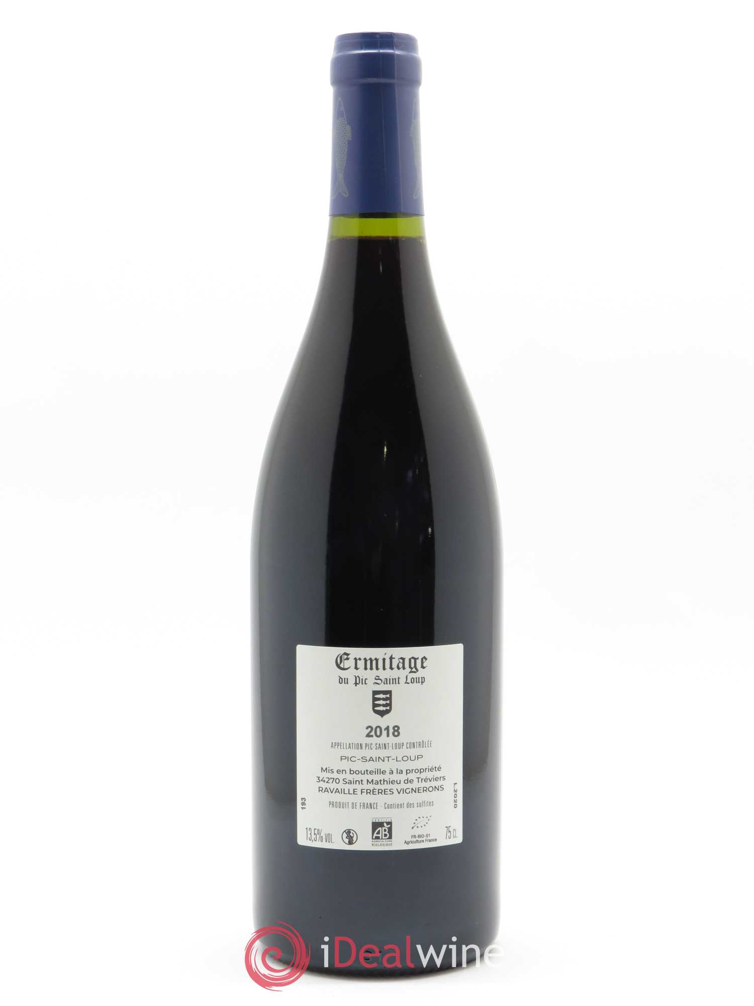 Pic Saint-Loup Héritage du Pic Saint-Loup (anciennement Ermitage) Cuvée Sainte Agnès 2018 - Lot de 1 bouteille - 1