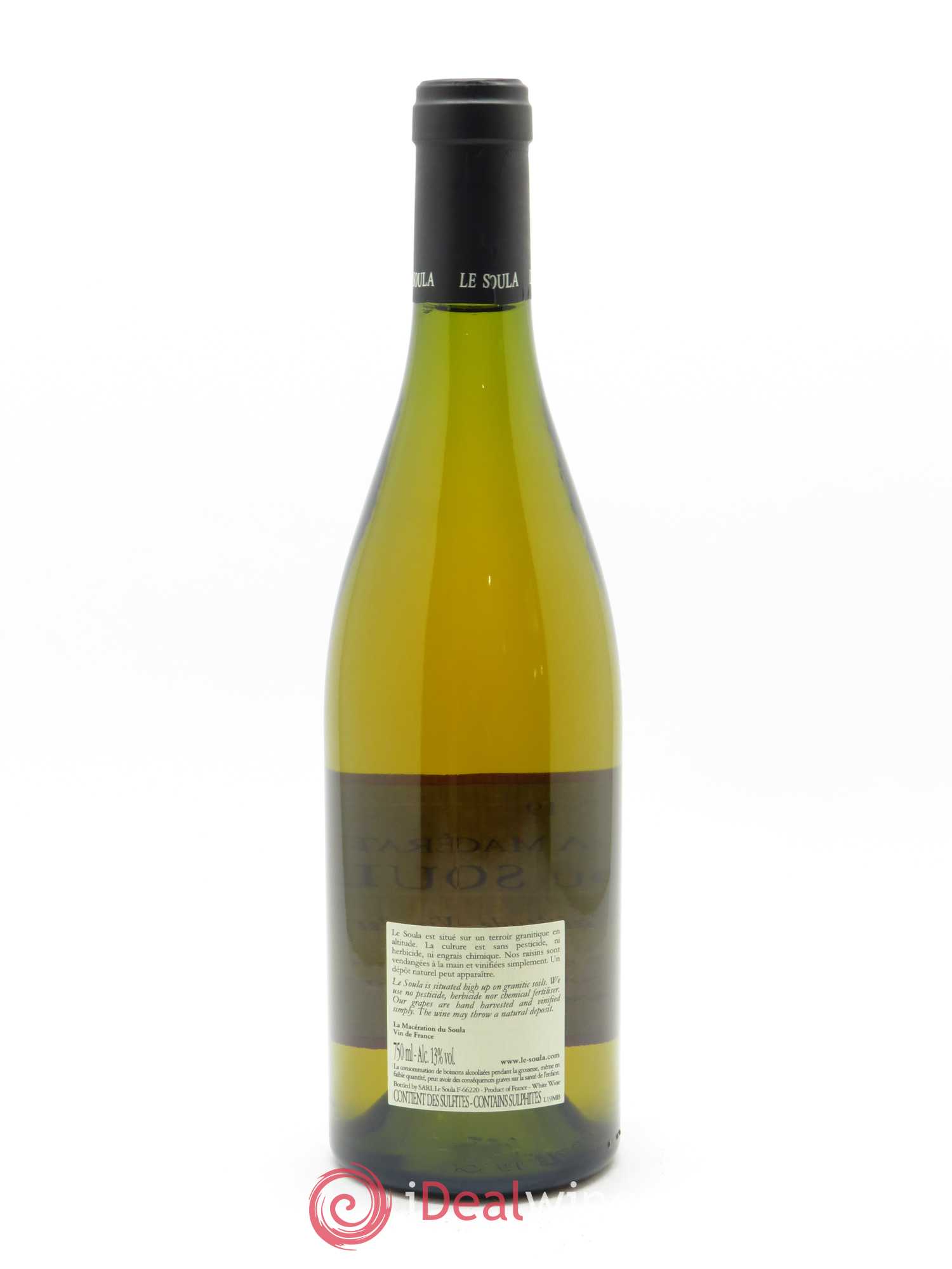 Côtes Catalanes Le Soula La Macération du Soula 2019 - Lot de 1 bouteille - 1