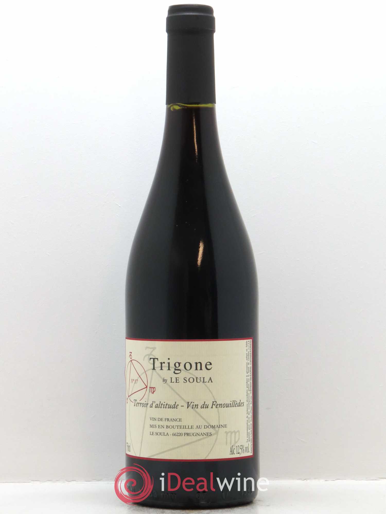 Vin de France Le Soula Trigone 2017 - Lot de 1 bouteille - 0