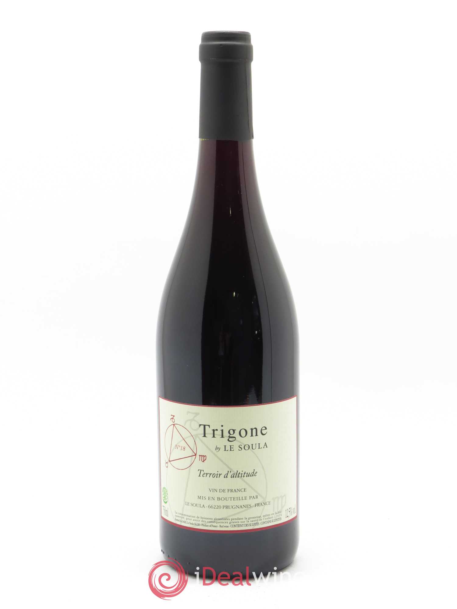 Vin de France Le Soula Trigone 2018 - Lot de 1 bouteille - 0