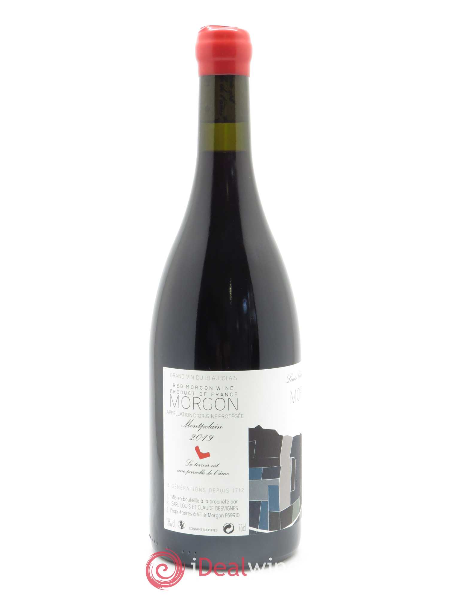 Morgon Montpelain Louis-Claude Desvignes 2019 - Lot de 1 bouteille - 1