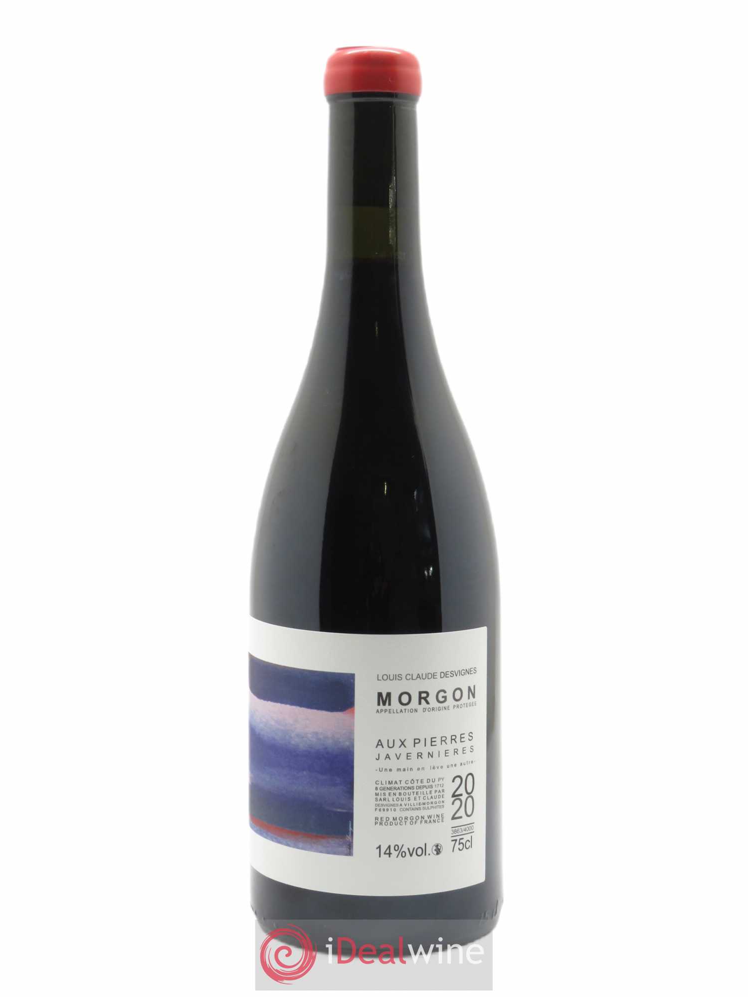 Morgon Javernières Louis-Claude Desvignes 2020 - Lot de 1 bouteille - 0