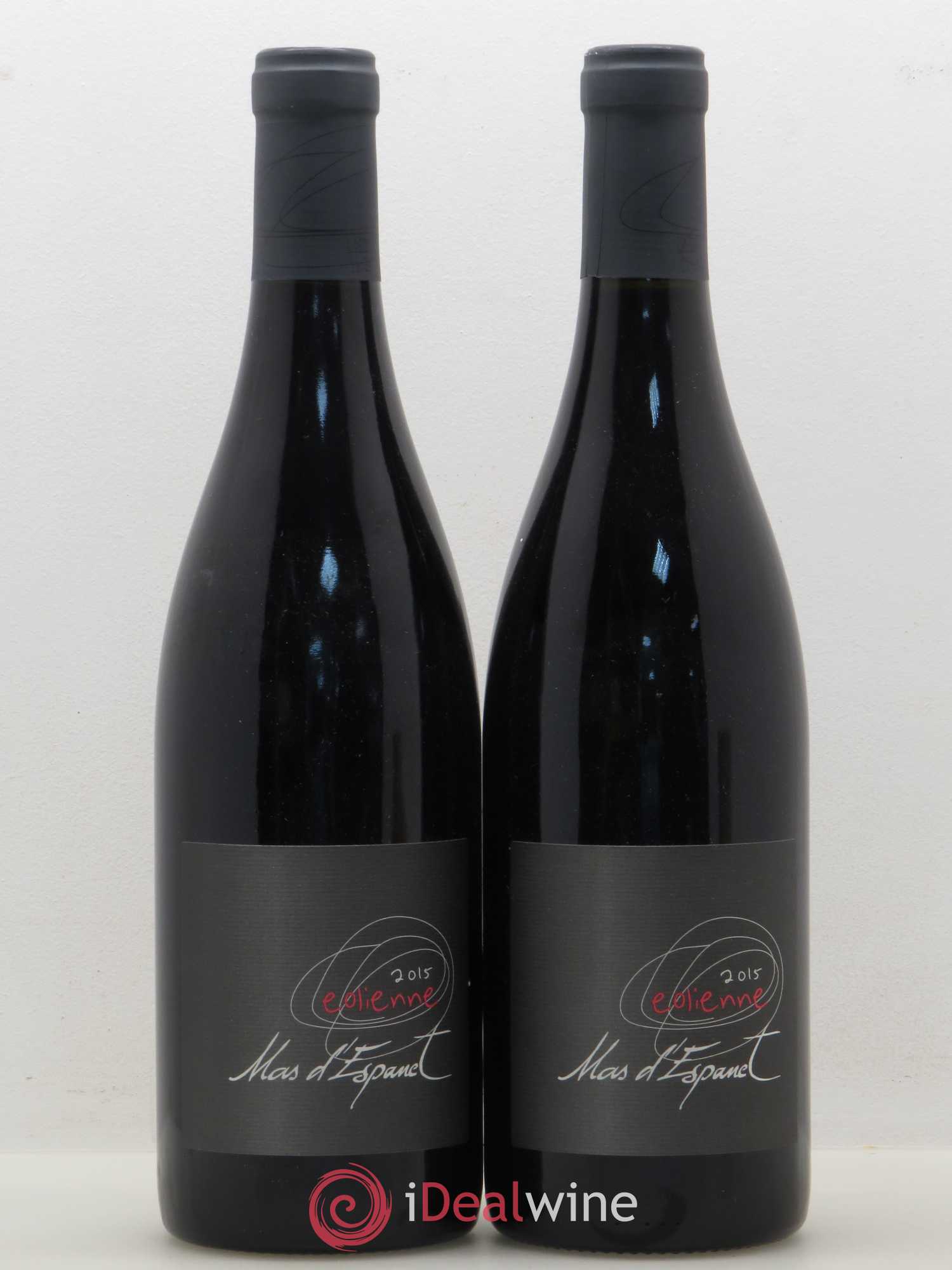 Languedoc Mas d'Espanet Eolienne (sans prix de réserve) 2015 - Lot de 2 bouteilles - 0