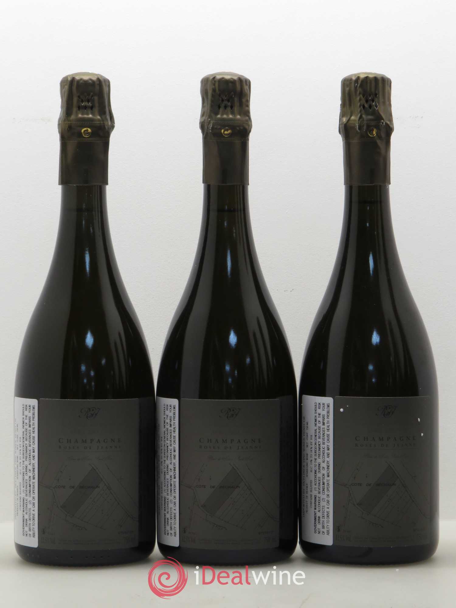 Roses de Jeanne Côte de Béchalin Blanc de Noirs Cédric Bouchard (sans prix de réserve) - Lot de 6 bouteilles - 2
