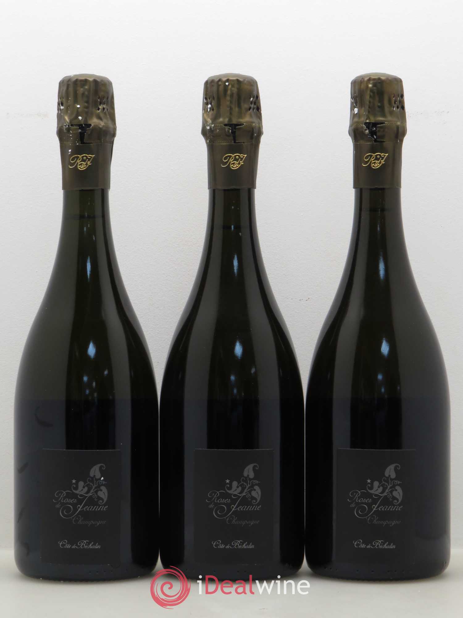 Roses de Jeanne Côte de Béchalin Blanc de Noirs Cédric Bouchard (sans prix de réserve) - Lot de 3 bouteilles - 0