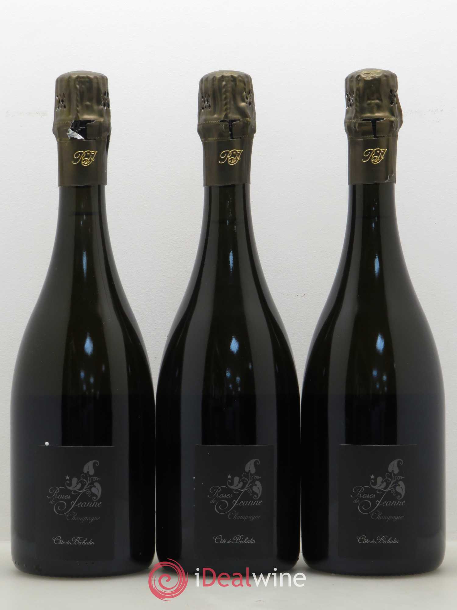 Roses de Jeanne Côte de Béchalin Blanc de Noirs Cédric Bouchard (sans prix de réserve) - Lot de 3 bouteilles - 0