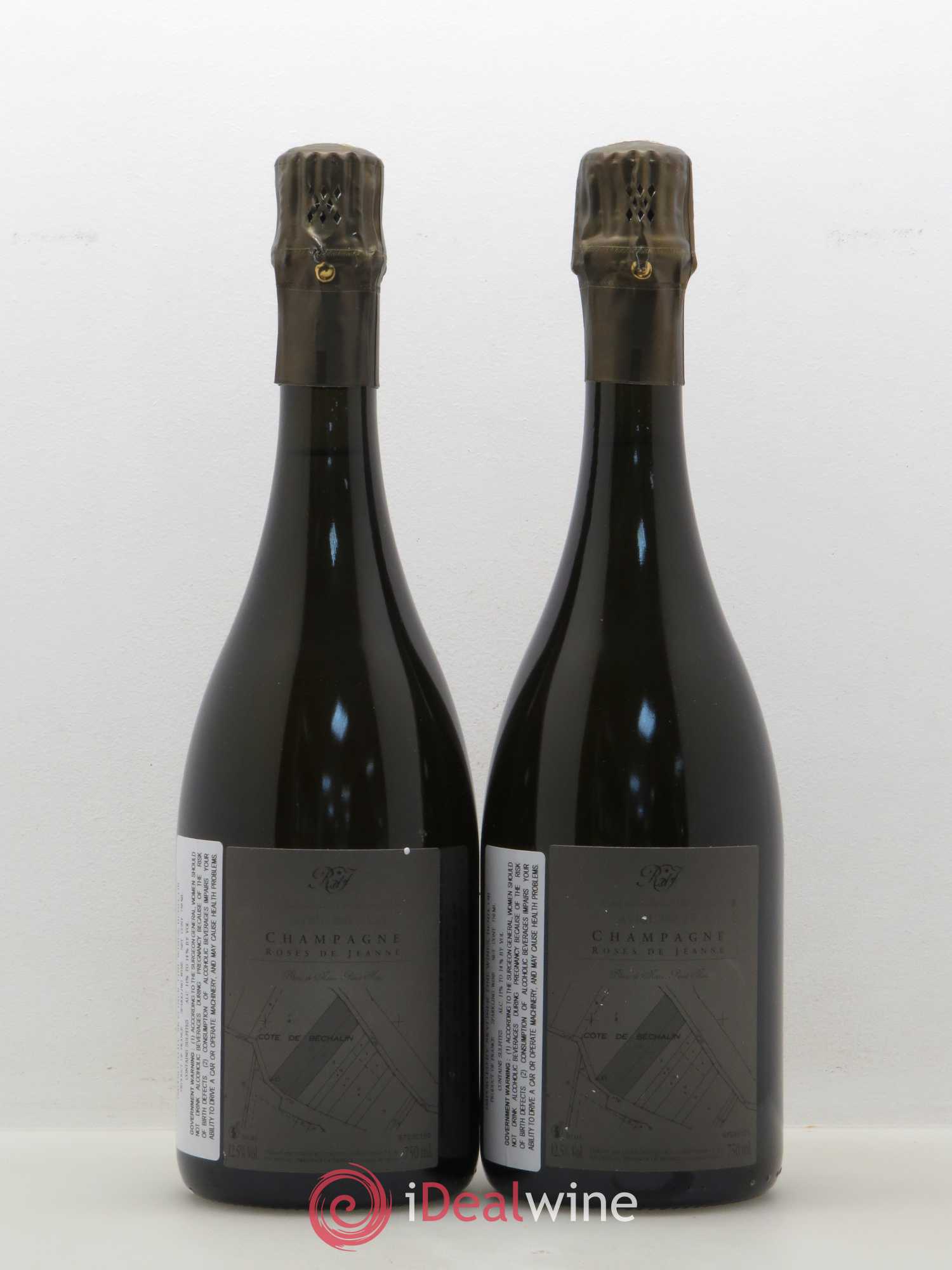 Roses de Jeanne Côte de Béchalin Blanc de Noirs Cédric Bouchard - Lot de 2 bouteilles - 1