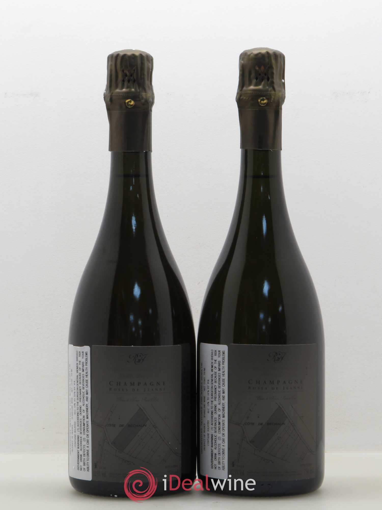Roses de Jeanne Côte de Béchalin Blanc de Noirs Cédric Bouchard - Lot de 2 bouteilles - 1