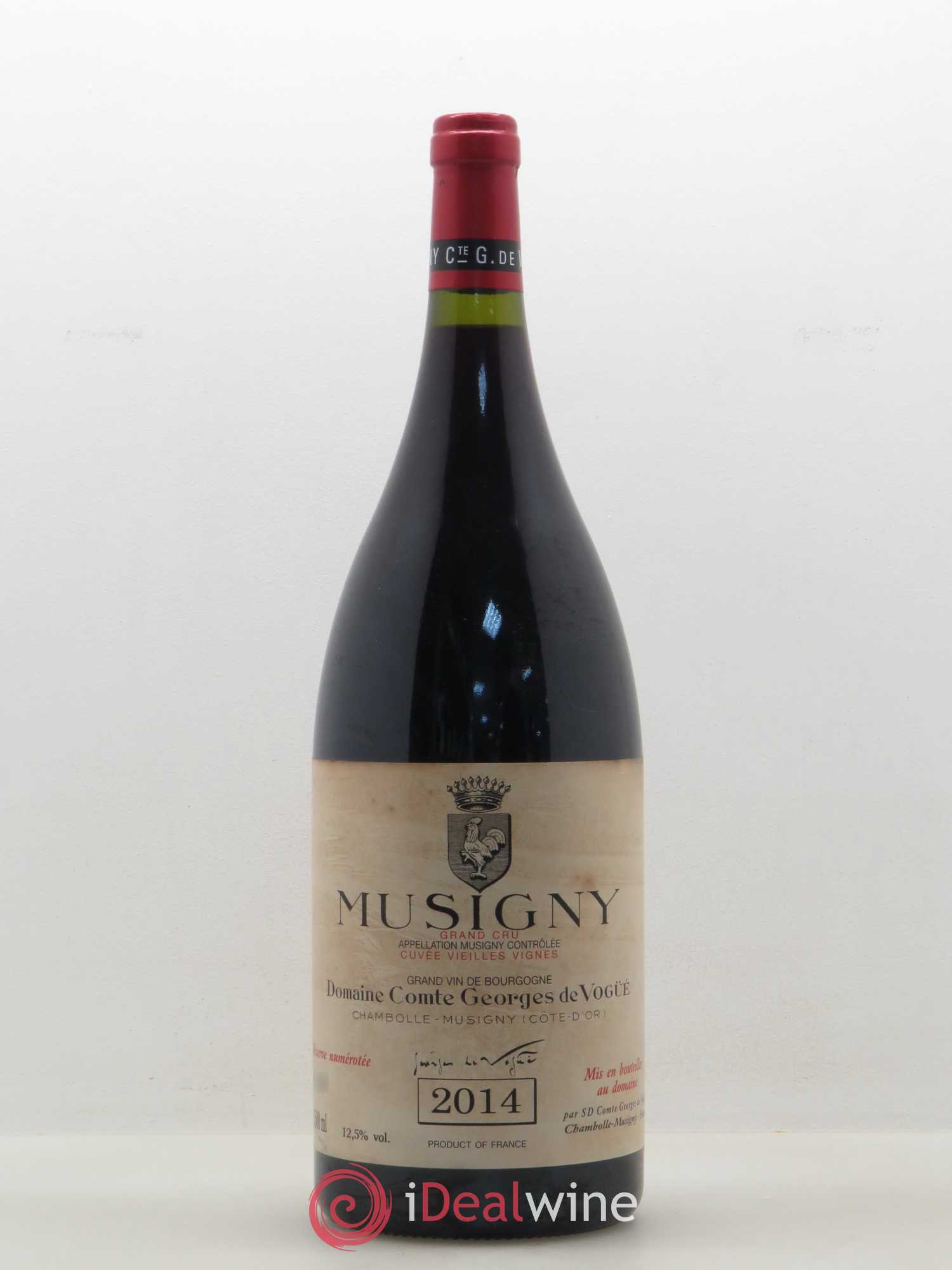 Musigny Grand Cru Cuvée Vieilles Vignes Comte Georges de Vogüé Cuvée vieilles vignes (sans prix de réserve) 2014 - Posten von 1 Magnum - 0