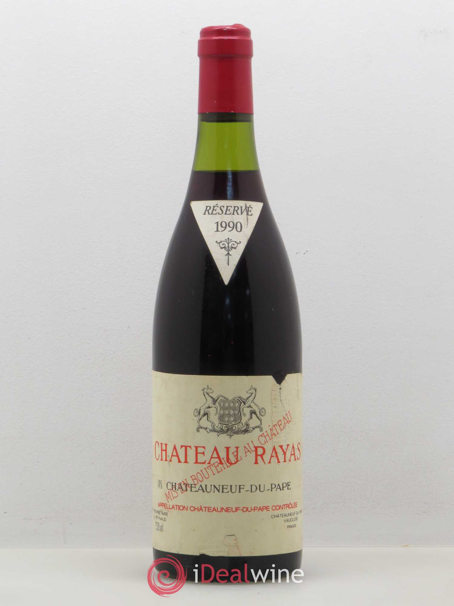 Châteauneuf-du-Pape Château Rayas Emmanuel Reynaud (sans prix de réserve) 1990 - Lot de 1 bouteille - 0