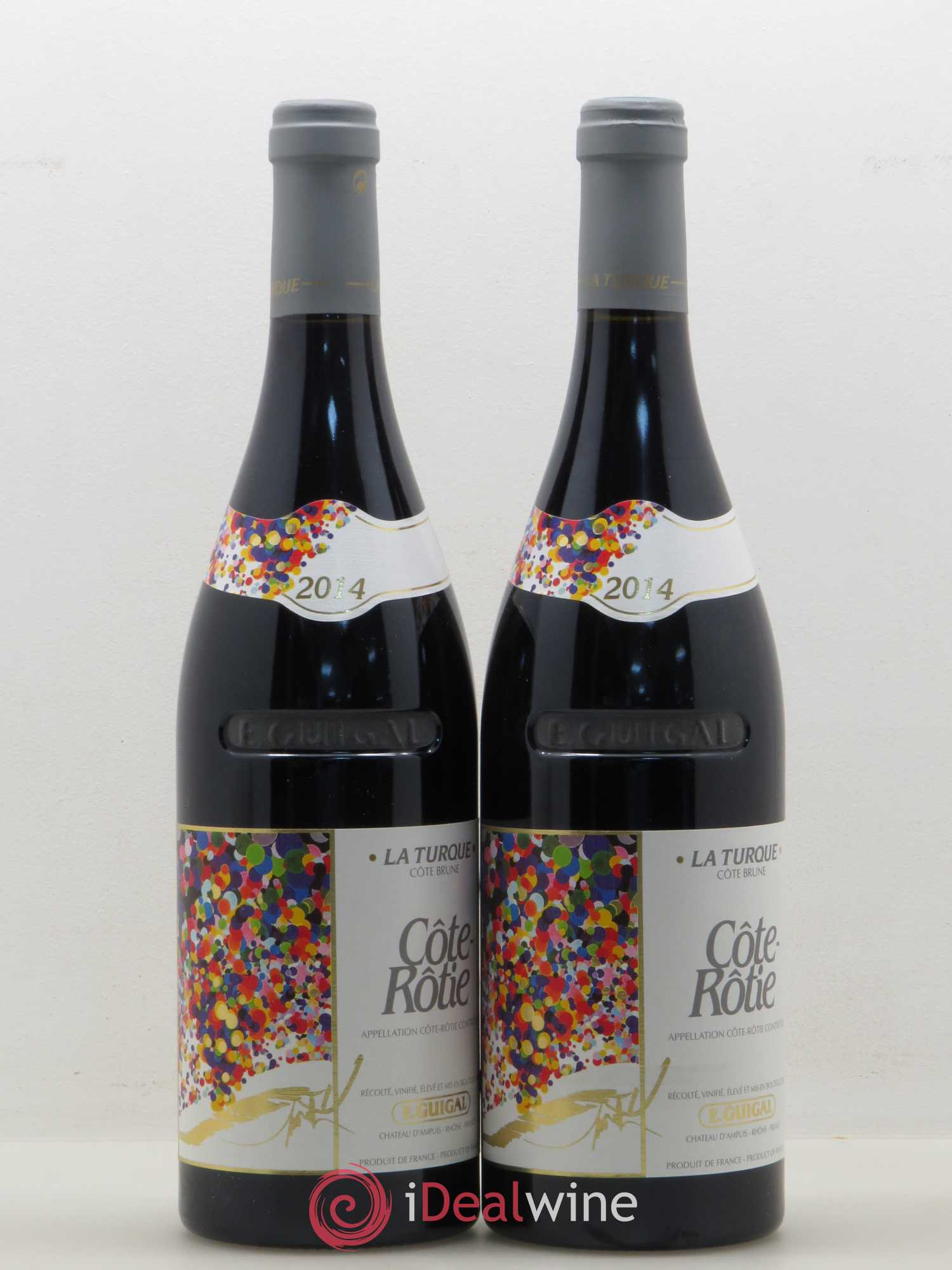 Côte-Rôtie La Turque Guigal (sans prix de réserve) 2014 - Lot de 2 bouteilles - 0