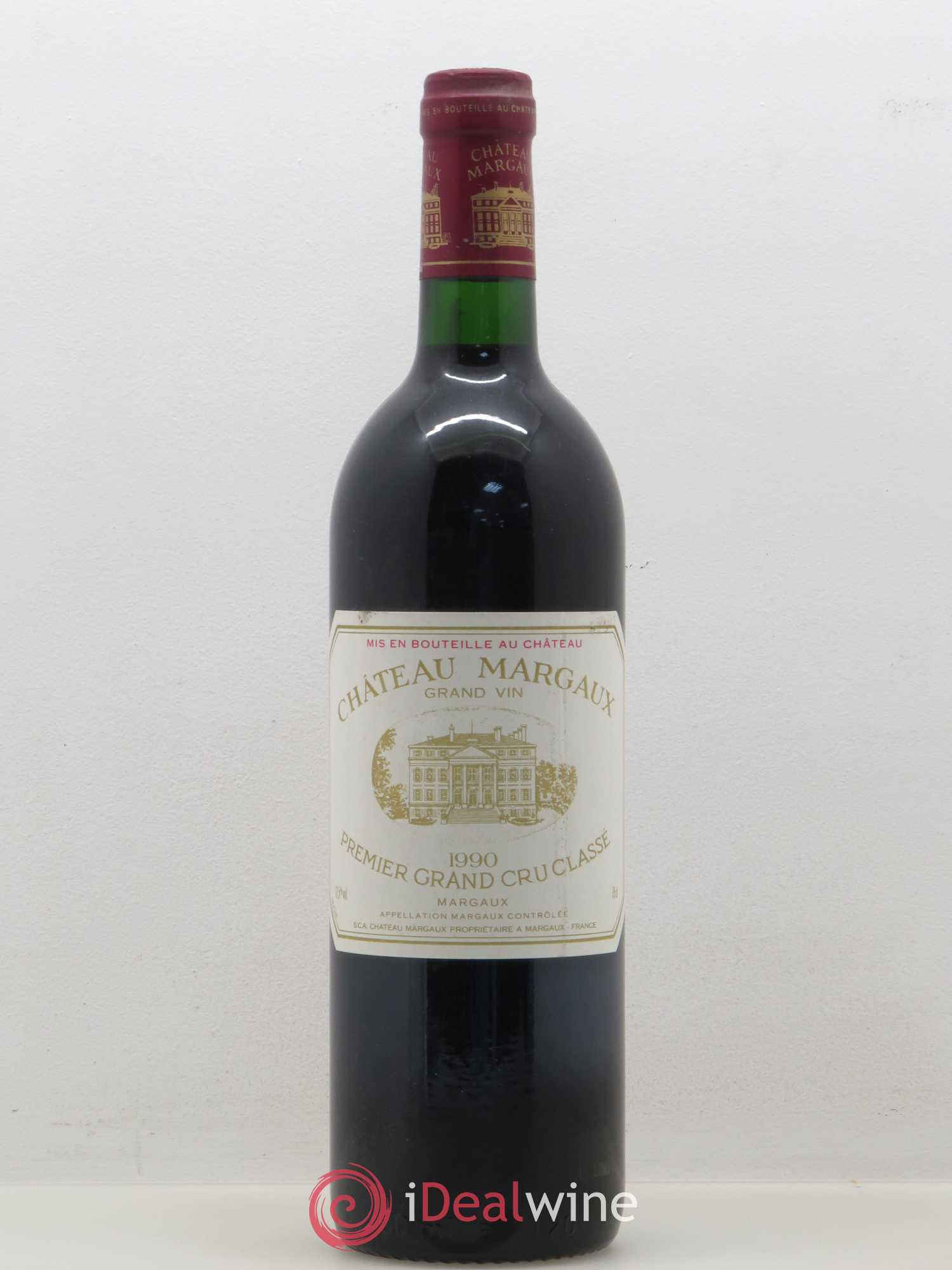 Château Margaux 1er Grand Cru Classé (sans prix de réserve) 1990 - Lot de 1 bouteille - 0