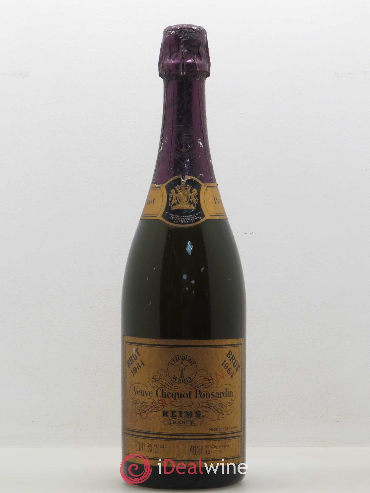 Champagne 1964 - Posten von 1 Flasche - 0