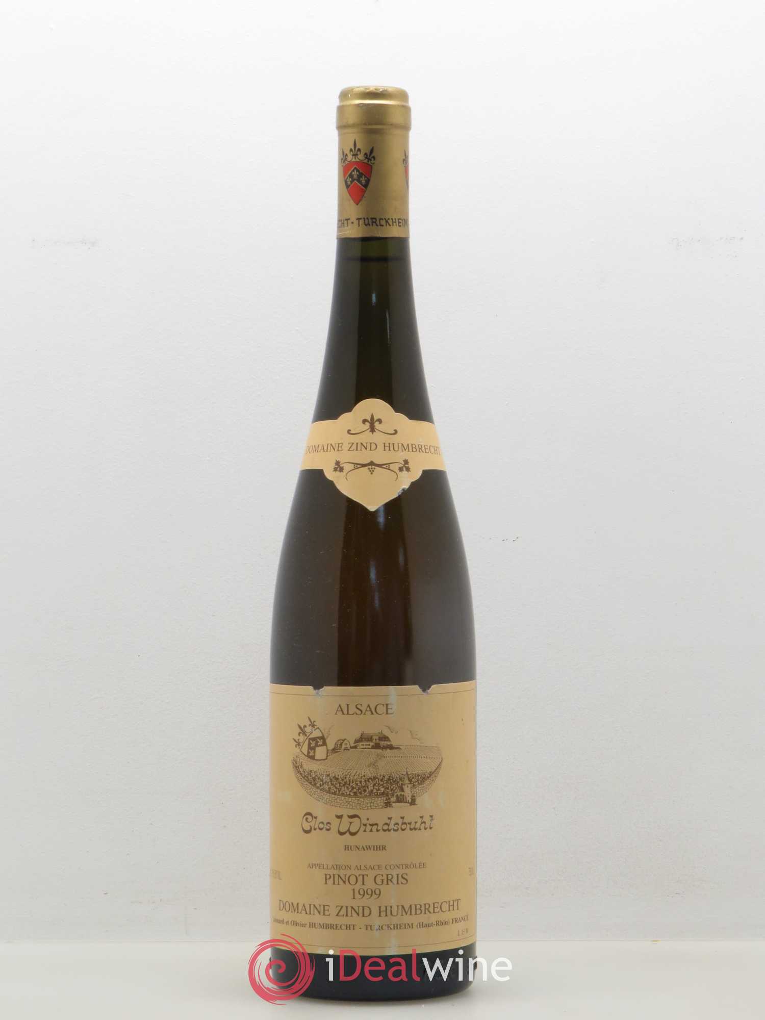 Alsace Pinot Gris Clos Windsbuhl Zind-Humbrecht (Domaine) (sans prix de réserve) 1999 - Lot de 1 bouteille - 0