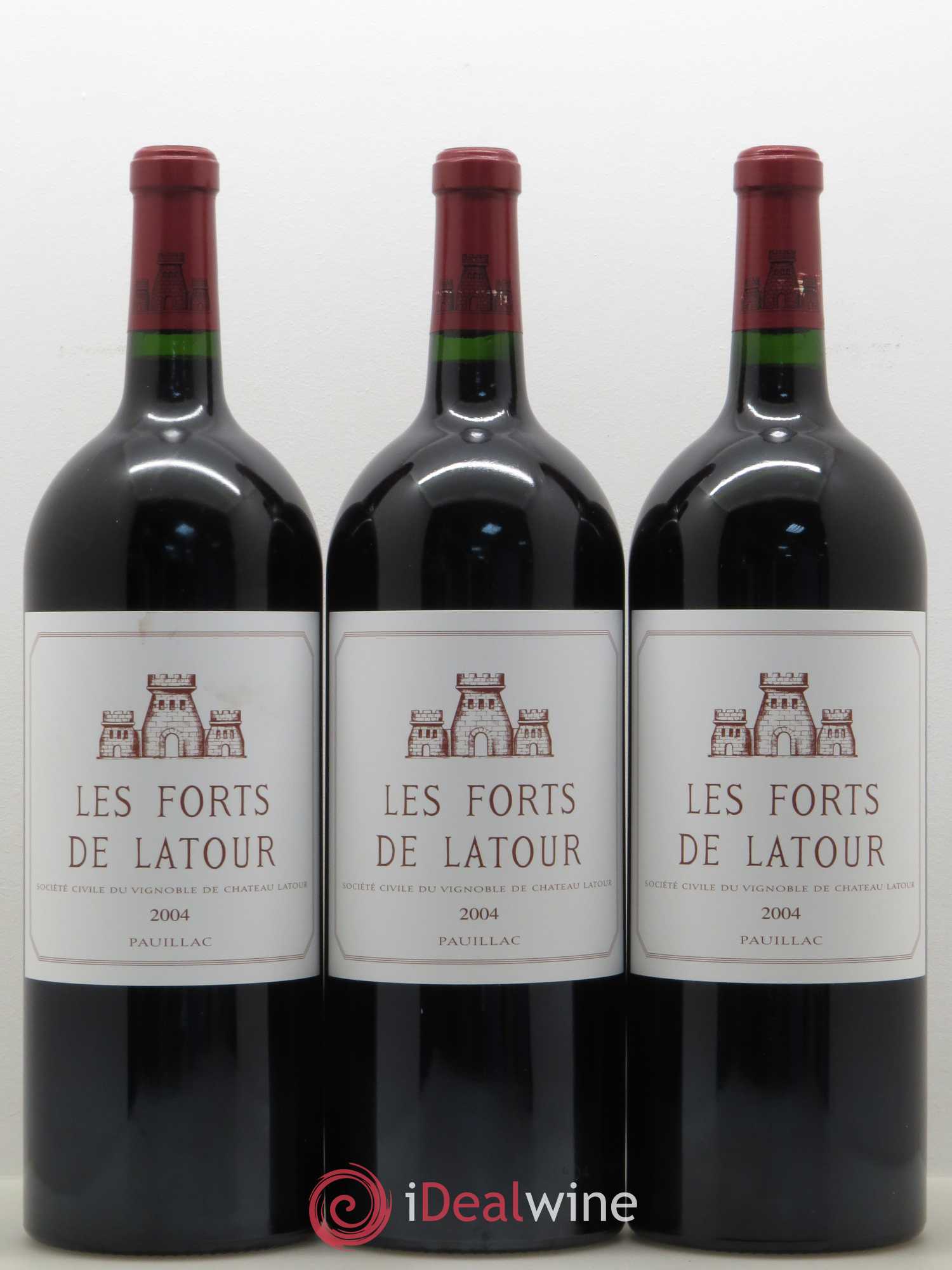 Les Forts de Latour Second Vin (sans prix de réserve) 2004 - Lot de 6 magnums - 1