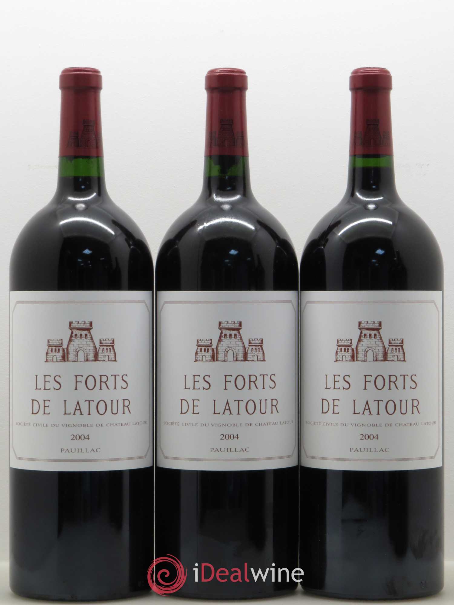 Les Forts de Latour Second Vin (sans prix de réserve) 2004 - Lot de 6 magnums - 3