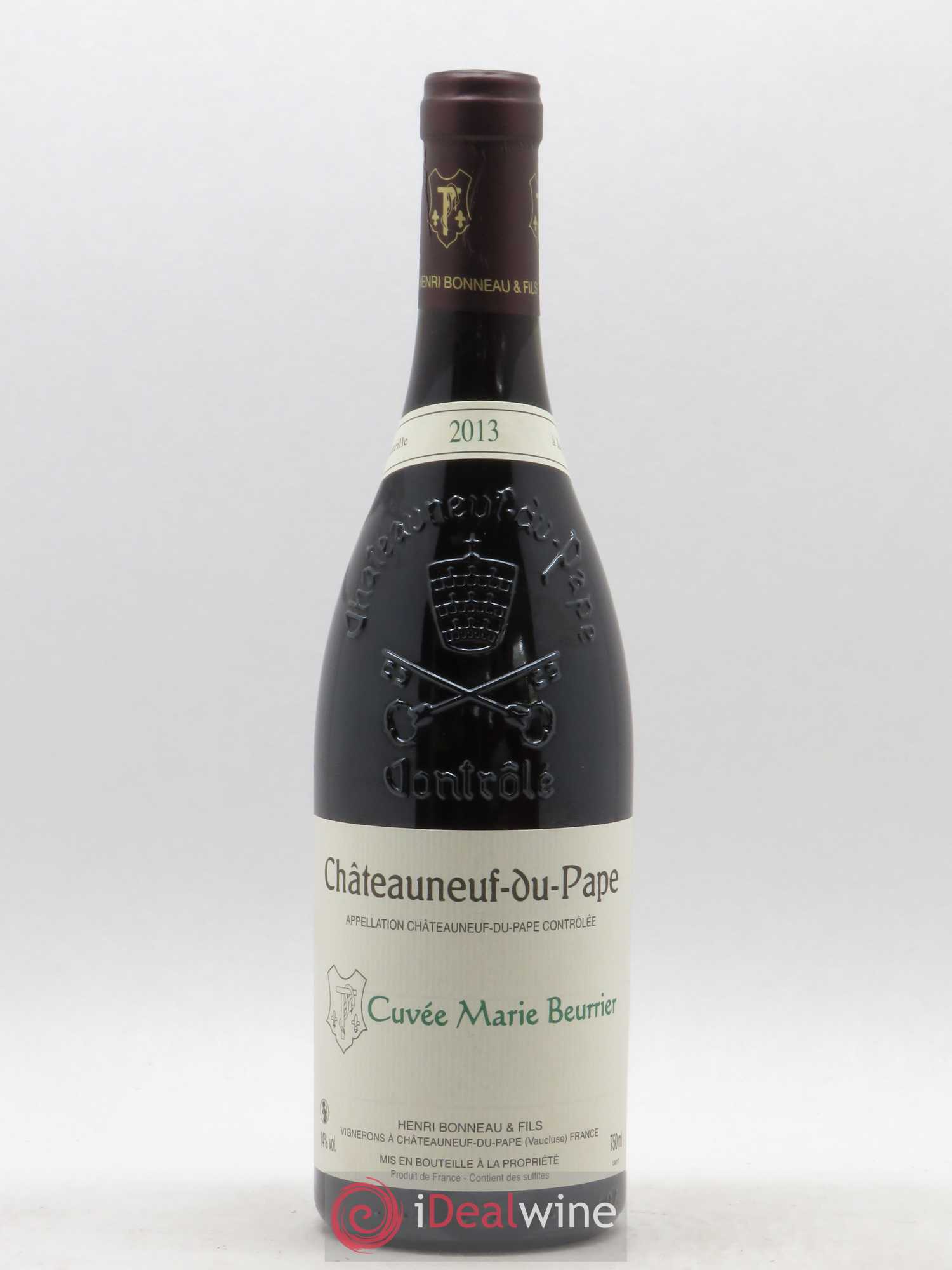 Châteauneuf-du-Pape Marie Beurrier Henri Bonneau & Fils 2013 - Lot de 1 bouteille - 0