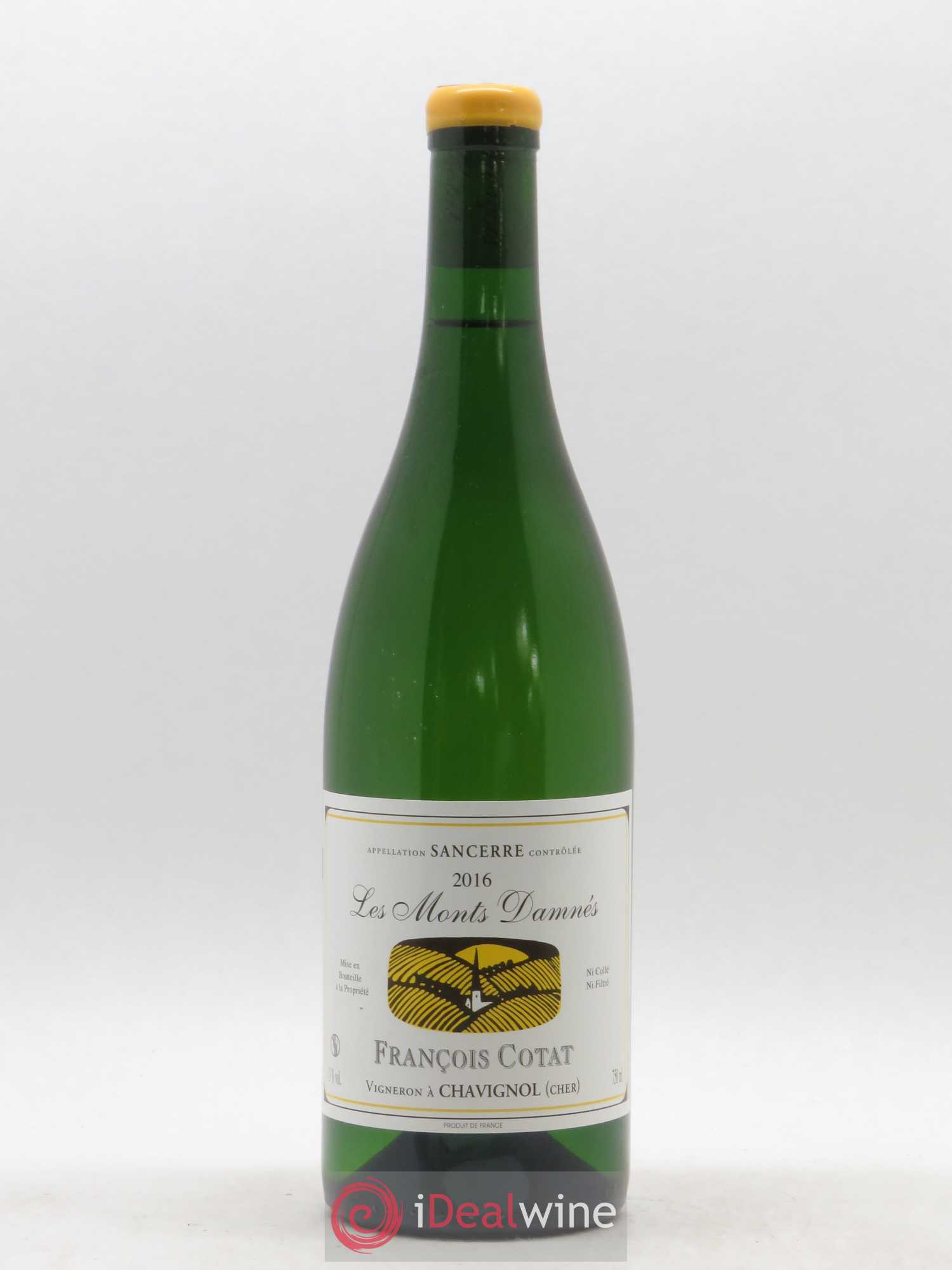 Sancerre Les Monts Damnés François Cotat 2016 - Lot de 1 bouteille - 0