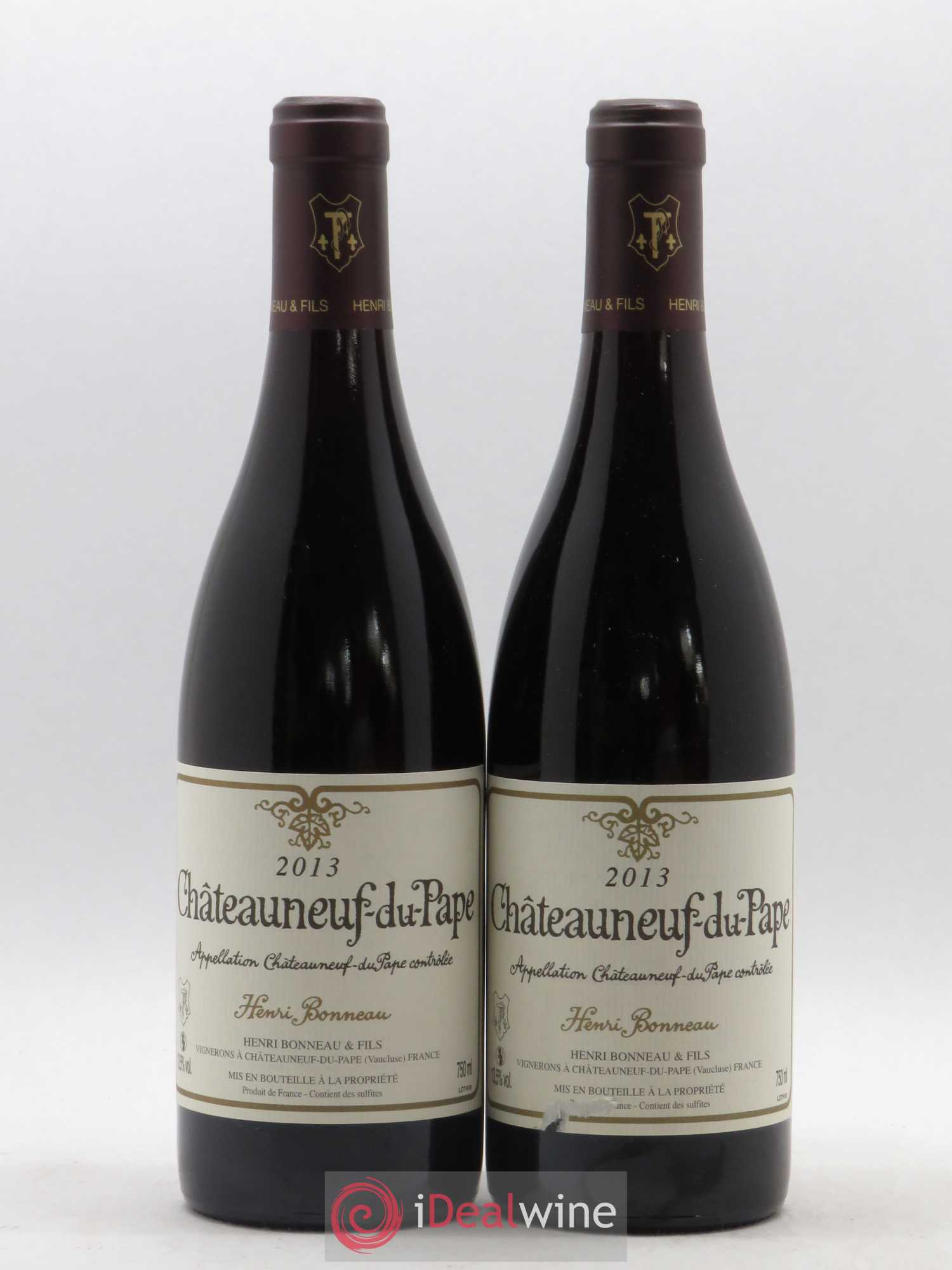 Châteauneuf-du-Pape Henri Bonneau Henri Bonneau & Fils 2013 - Lot de 2 bouteilles - 0