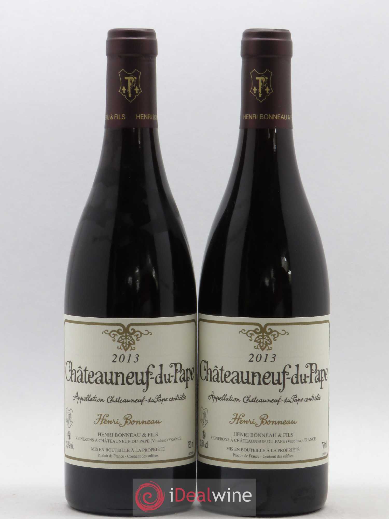 Châteauneuf-du-Pape Henri Bonneau Henri Bonneau & Fils 2013 - Lot de 2 bouteilles - 0