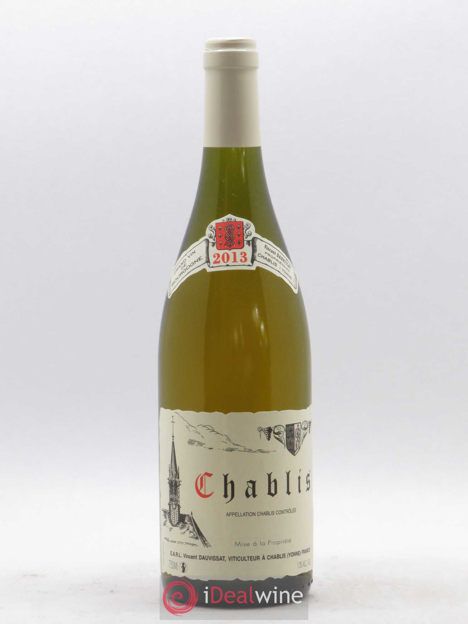 Chablis Vincent Dauvissat (Domaine) 2013 - Posten von 1 Flasche - 0