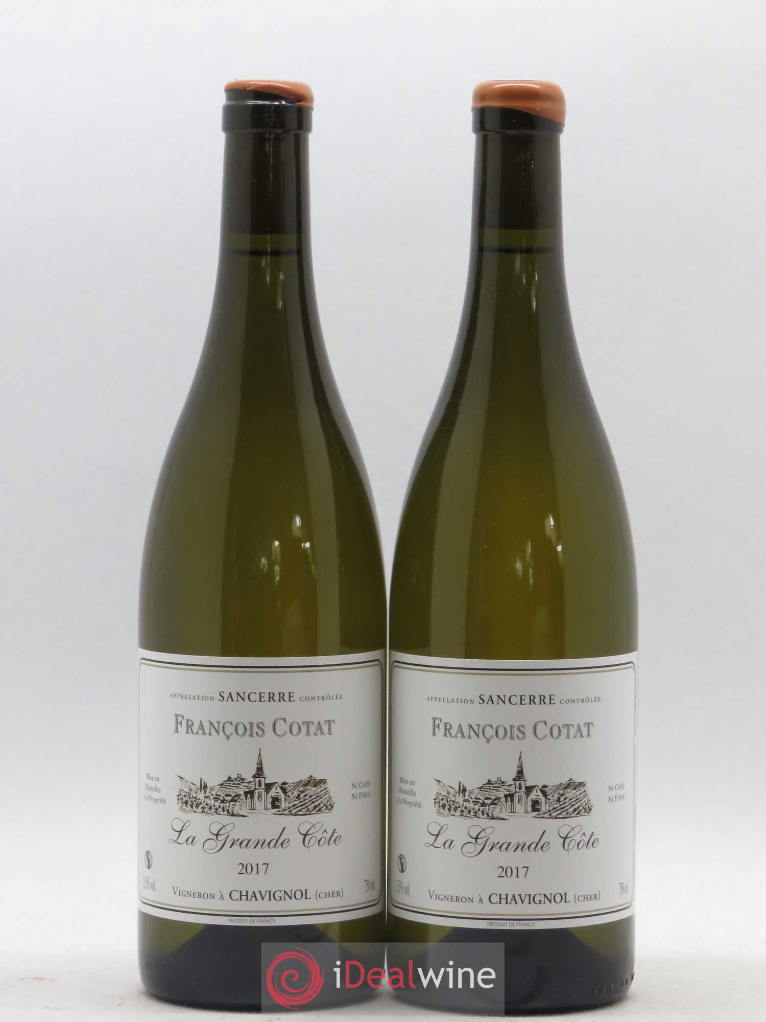 Sancerre La Grande Côte François Cotat 2017 - Lot de 2 bouteilles - 0