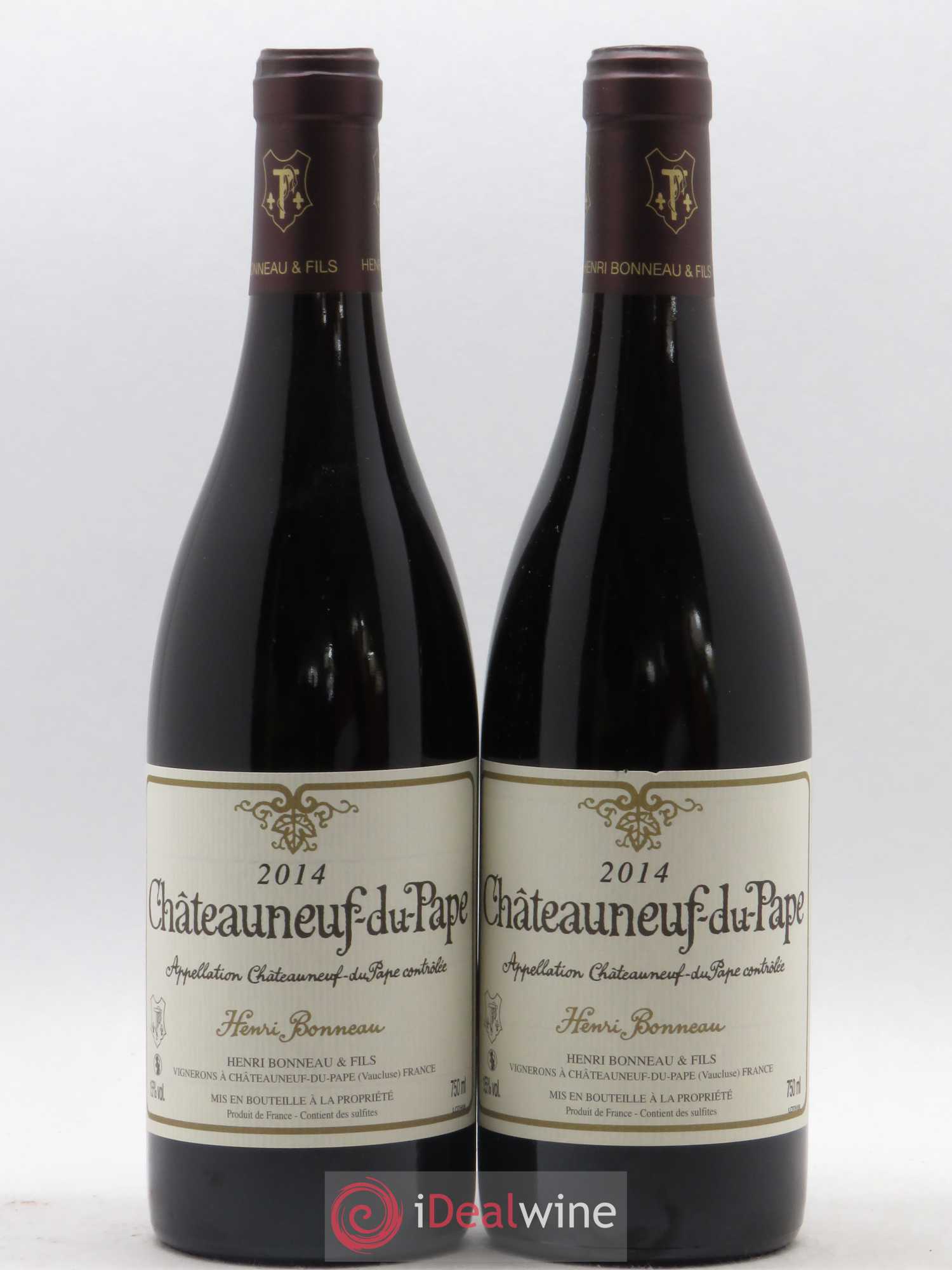 Châteauneuf-du-Pape Henri Bonneau Henri Bonneau & Fils 2014 - Lot de 2 bouteilles - 0